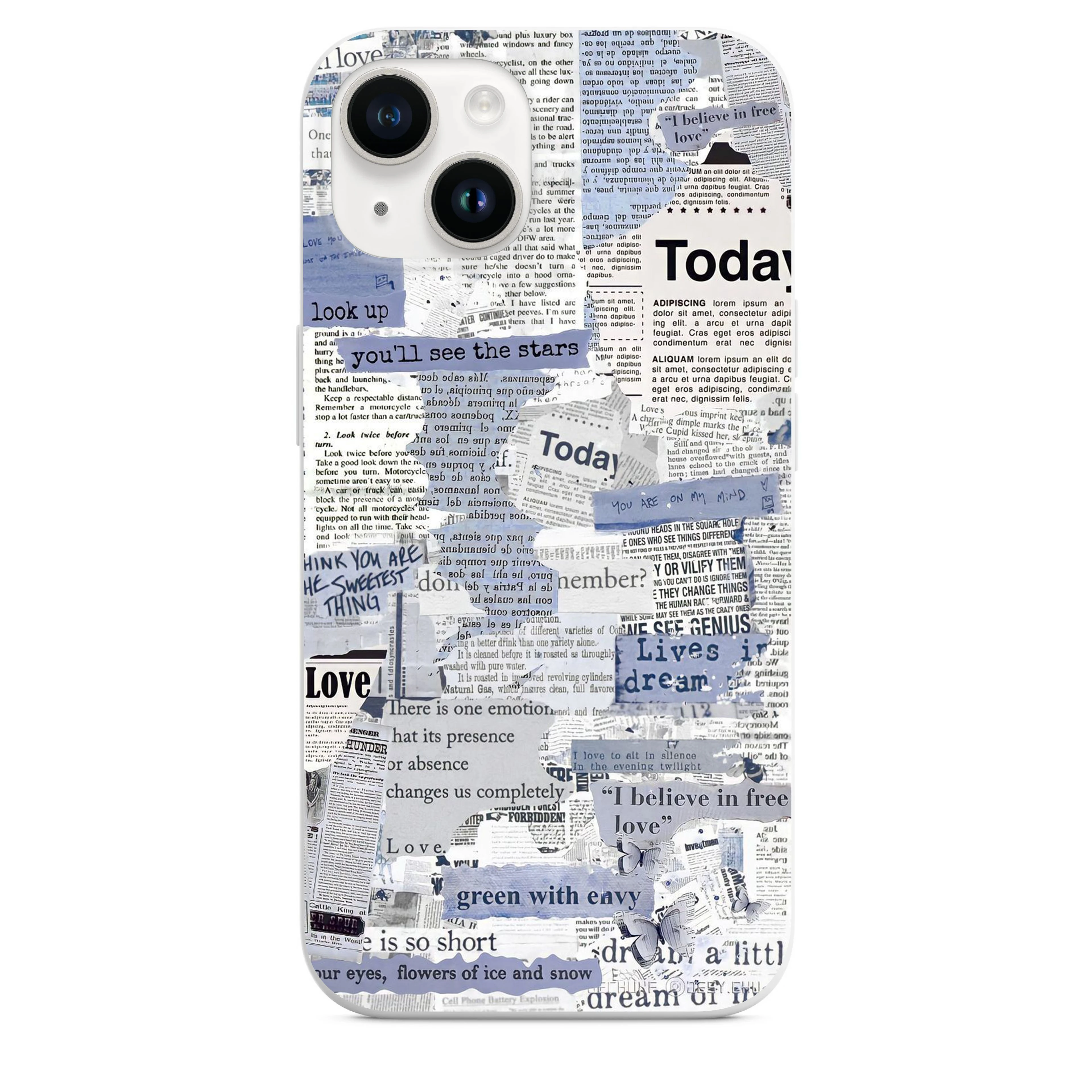 Kolaj Telefon Kılıfı