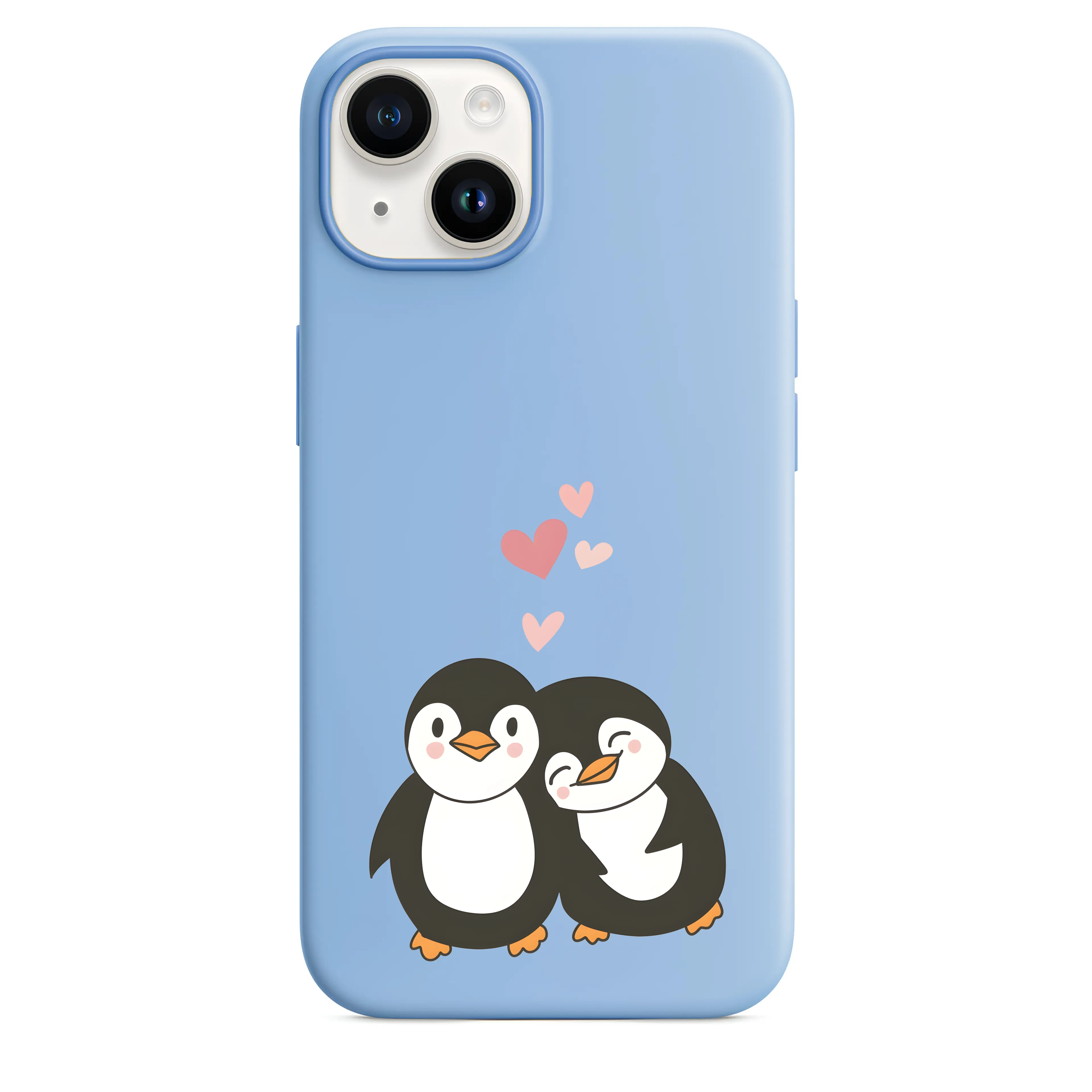 Sevimli Penguenler Telefon Kılıfı