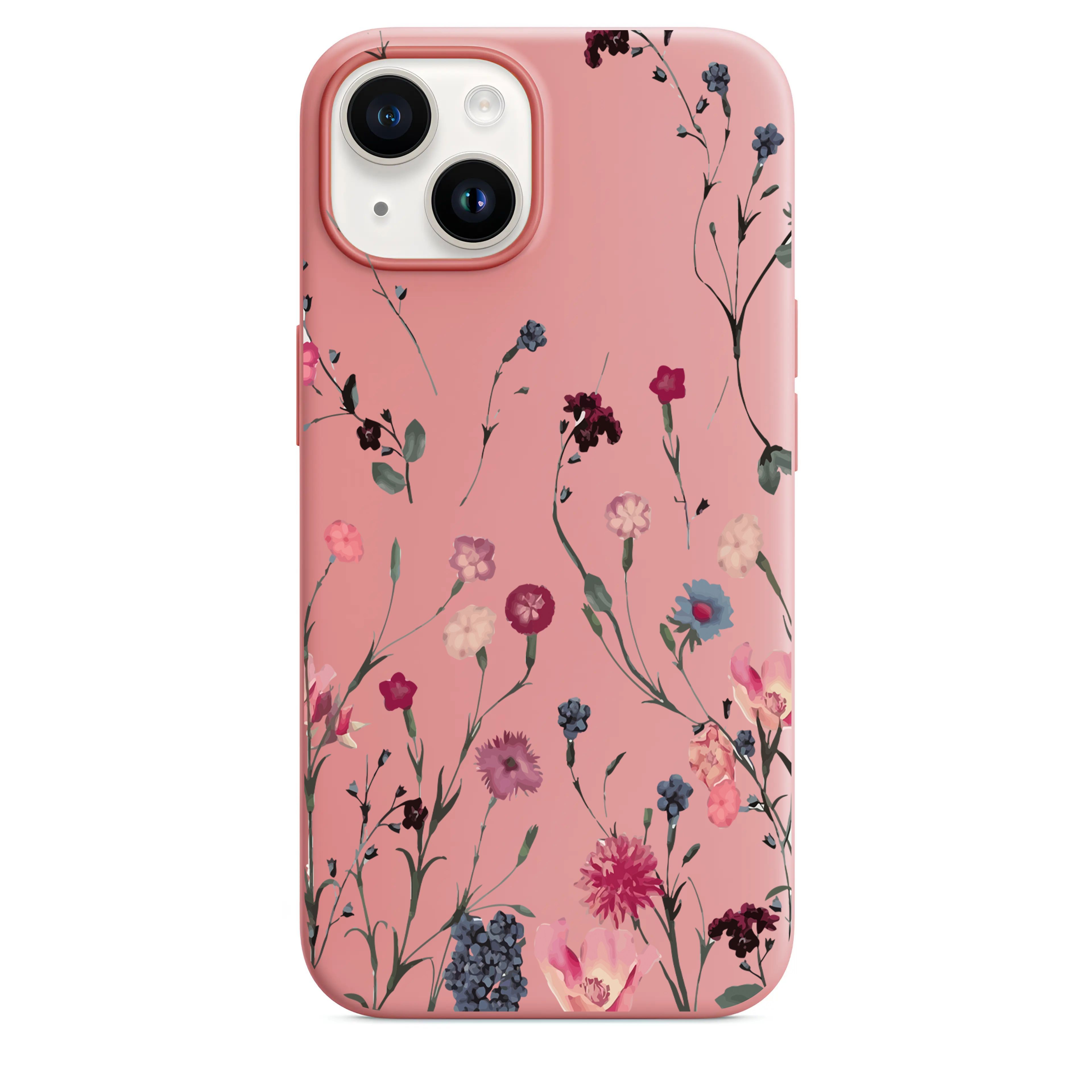 Çiçek Telefon Kılıfı