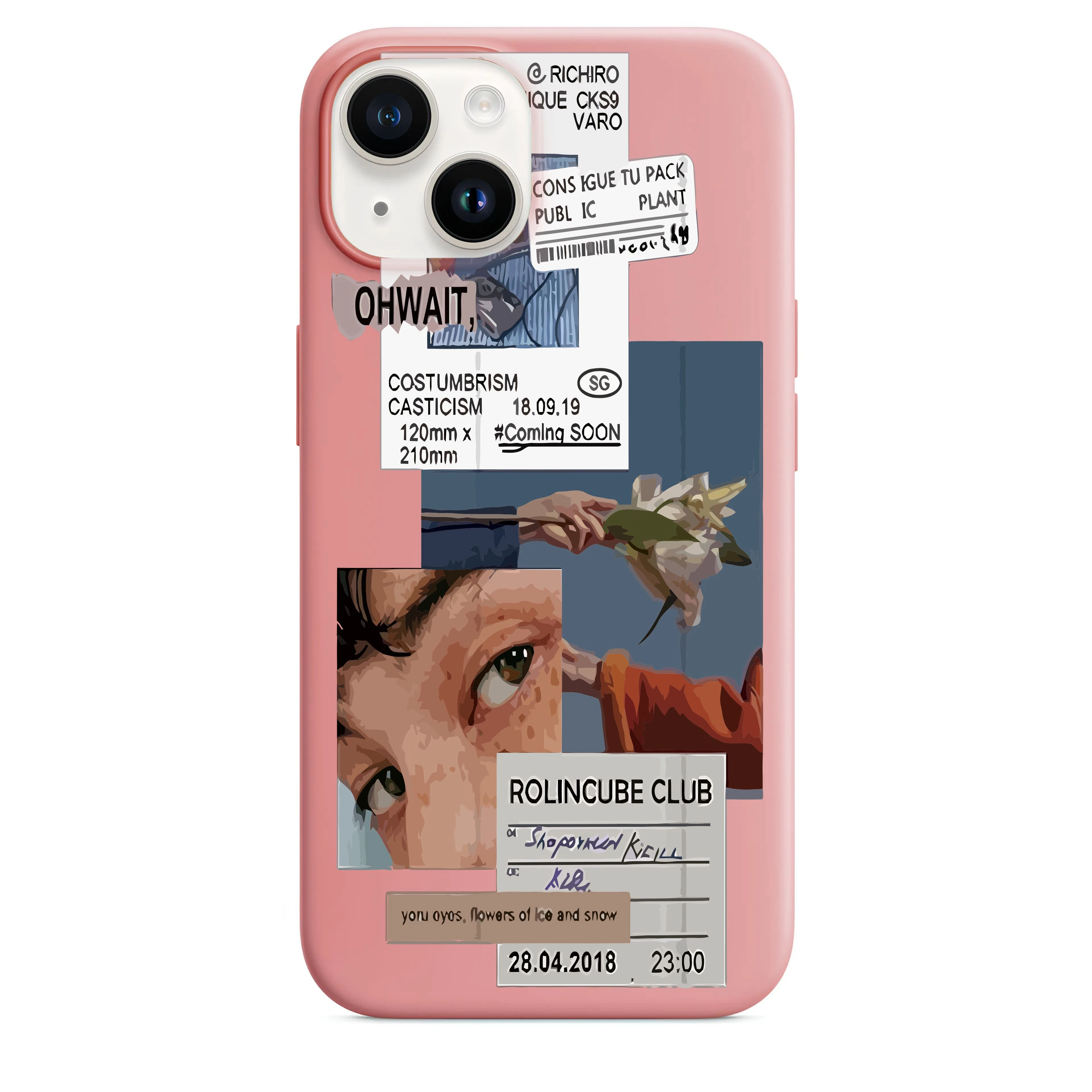 Kolaj Telefon Kılıfı