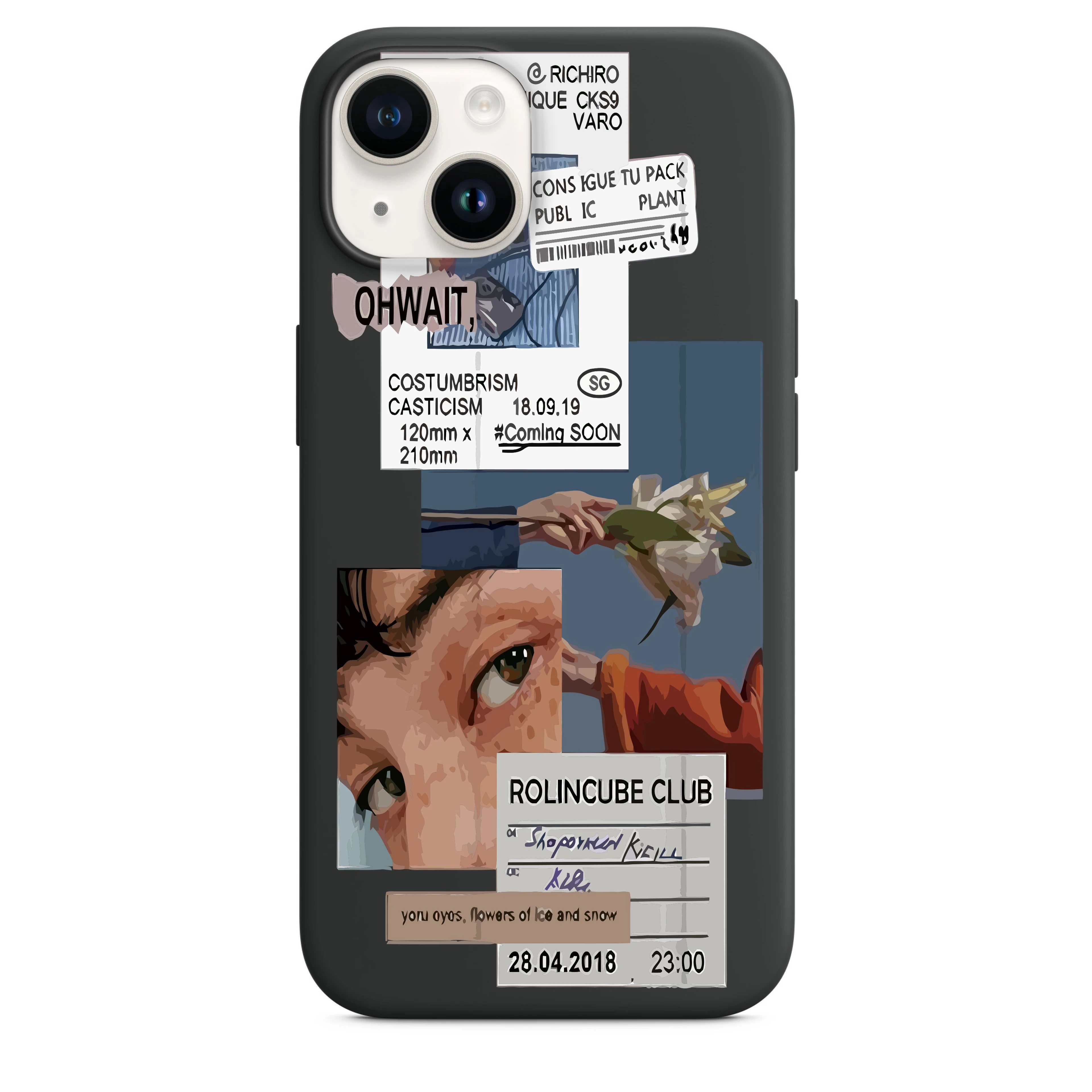 Kolaj Telefon Kılıfı