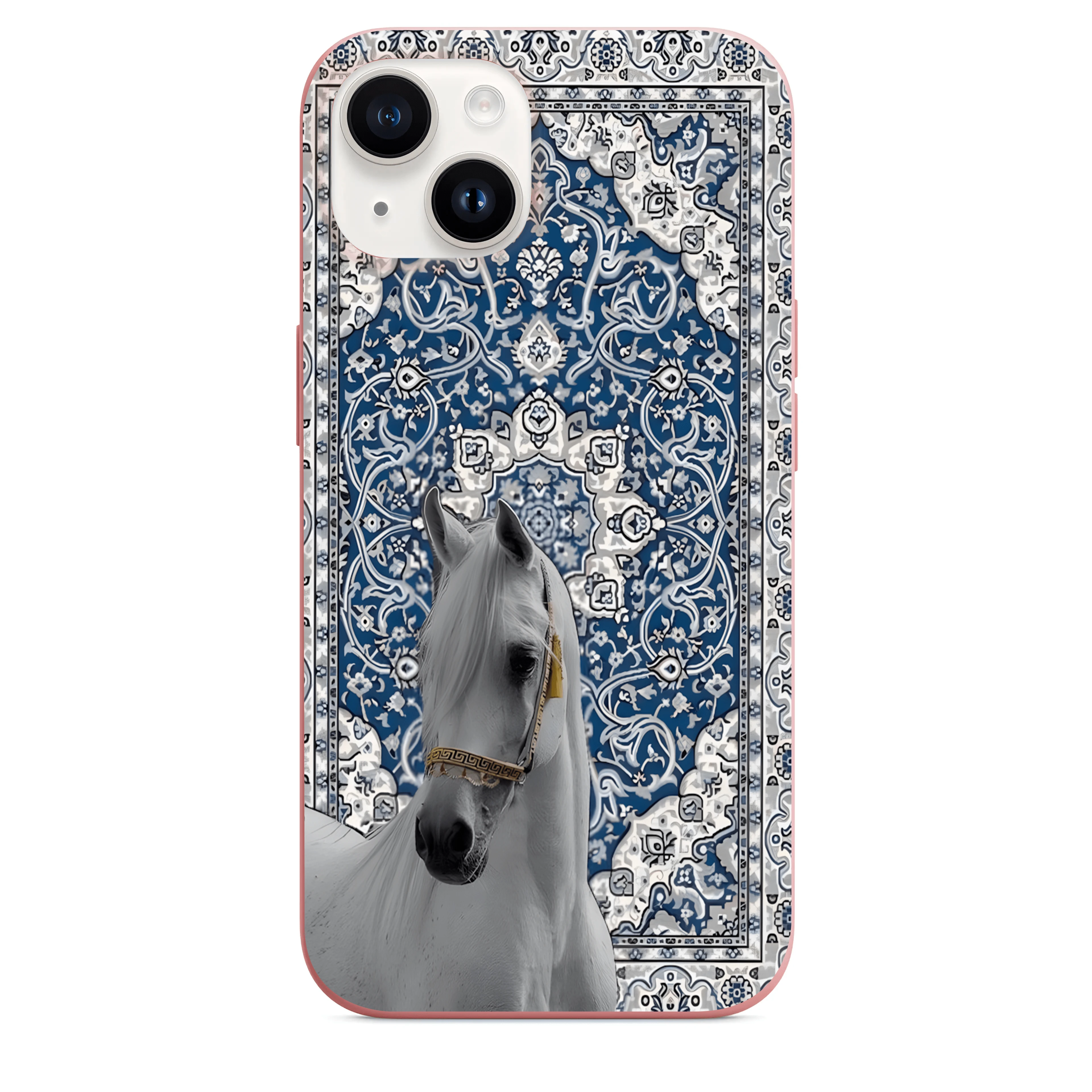 White Horse Kilim Telefon Kılıfı