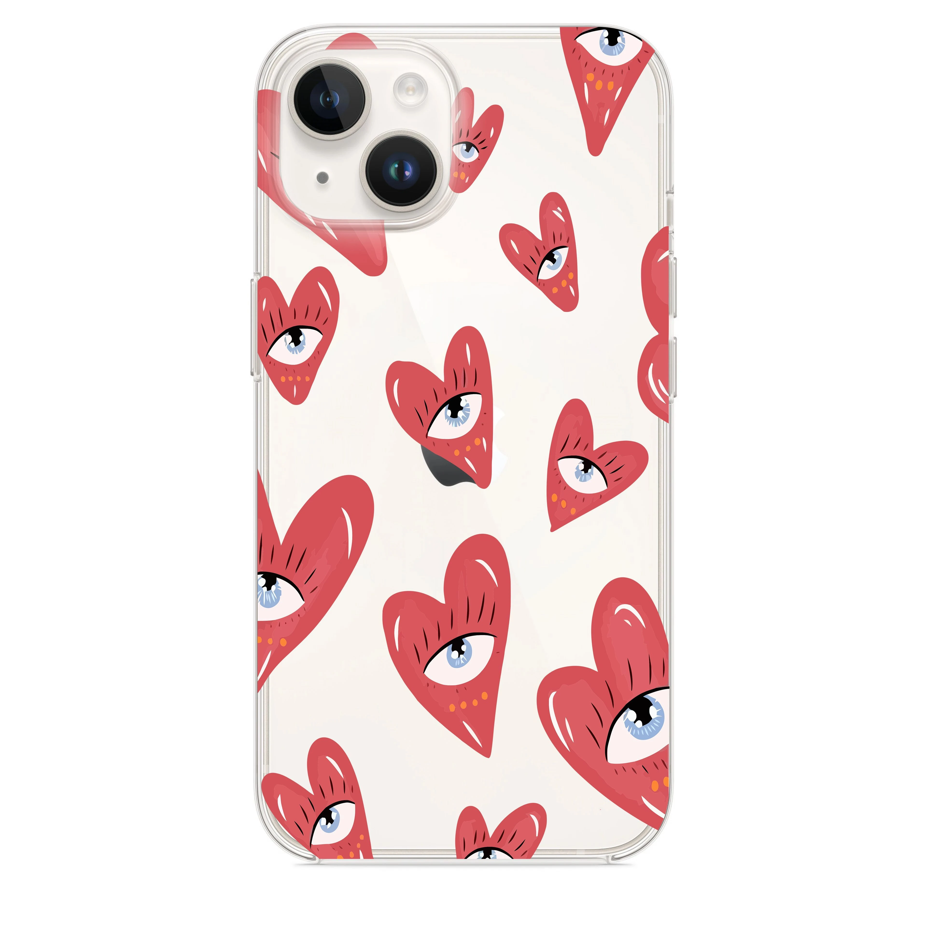 Kalp Gözler Telefon Kılıfı