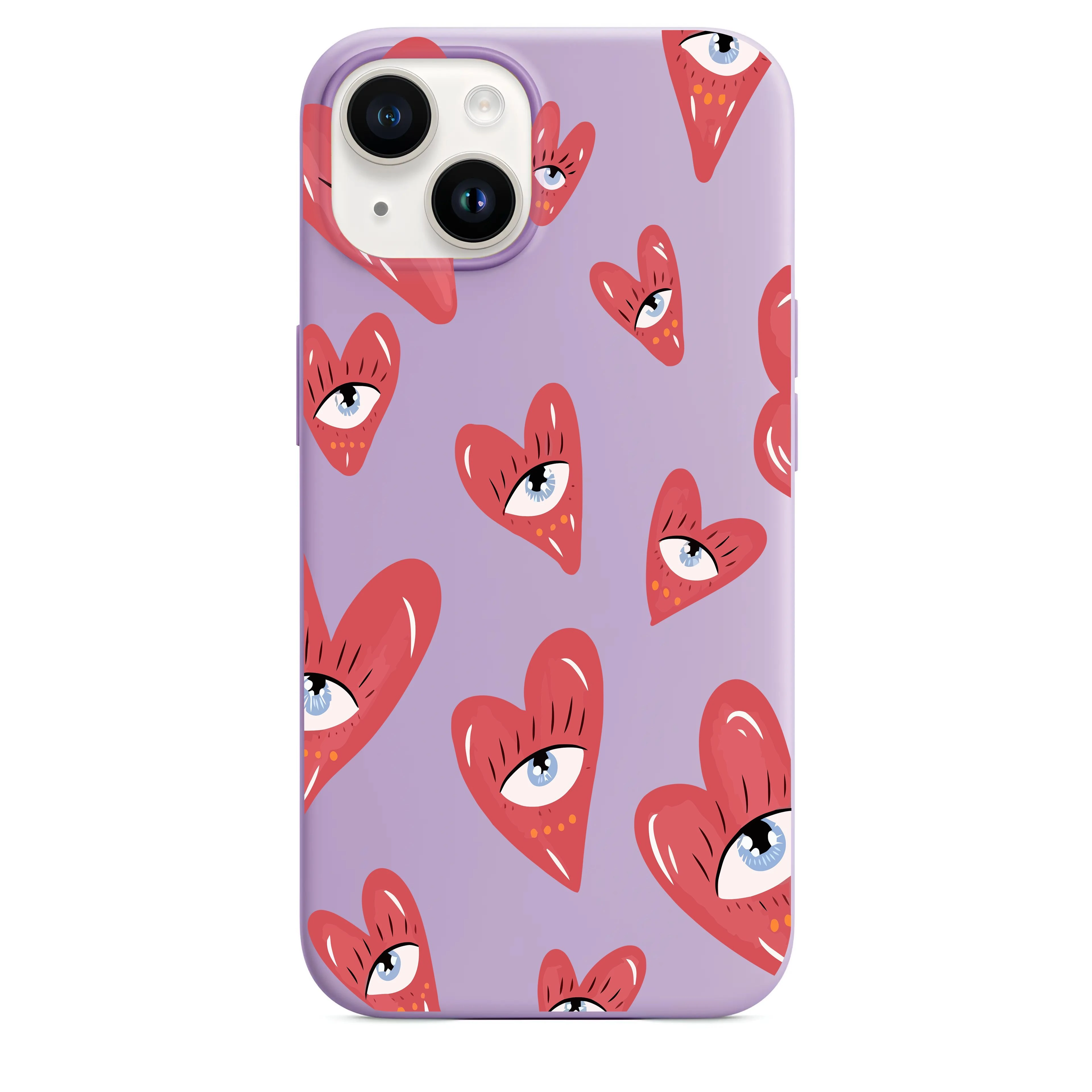 Kalp Gözler Telefon Kılıfı