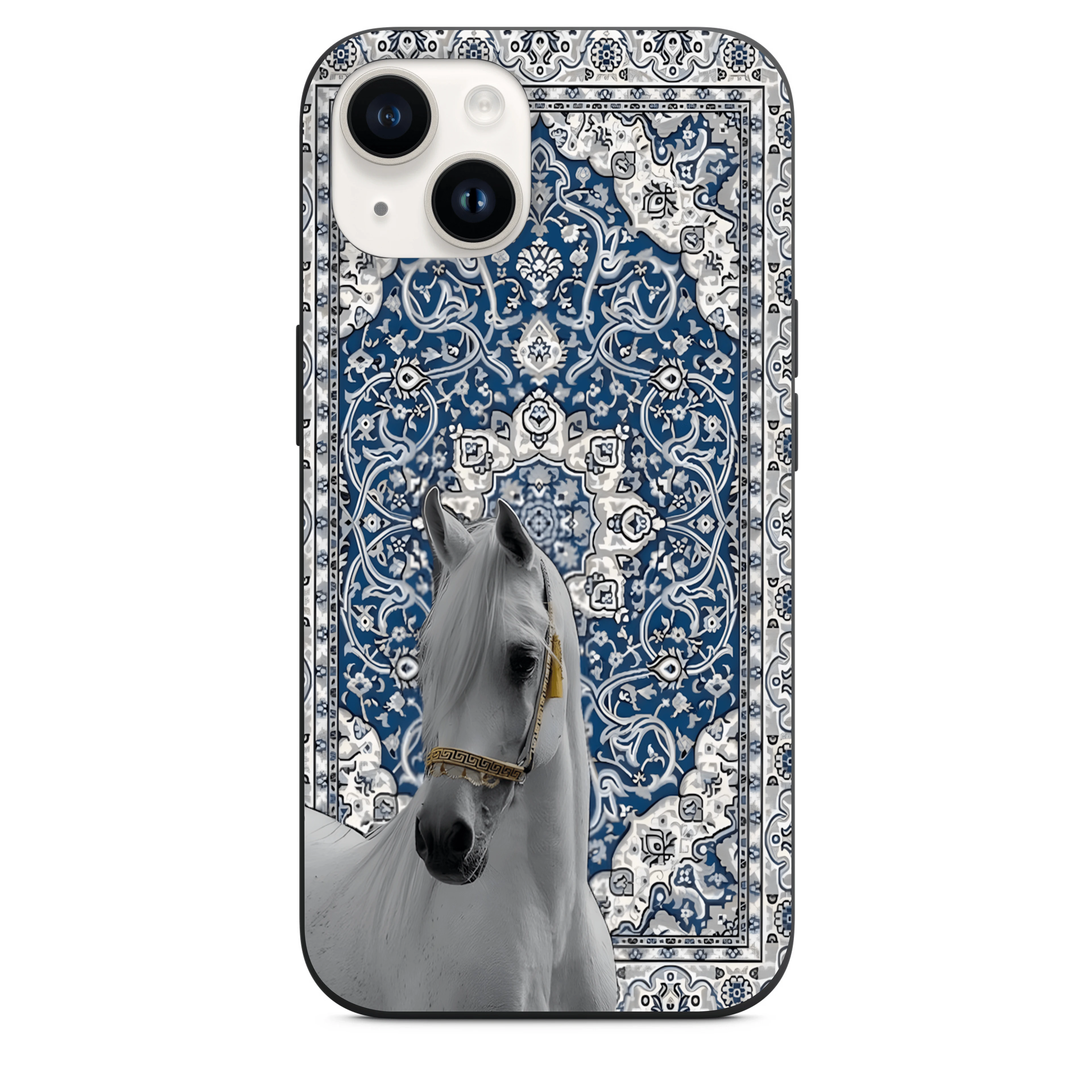 White Horse Kilim Telefon Kılıfı