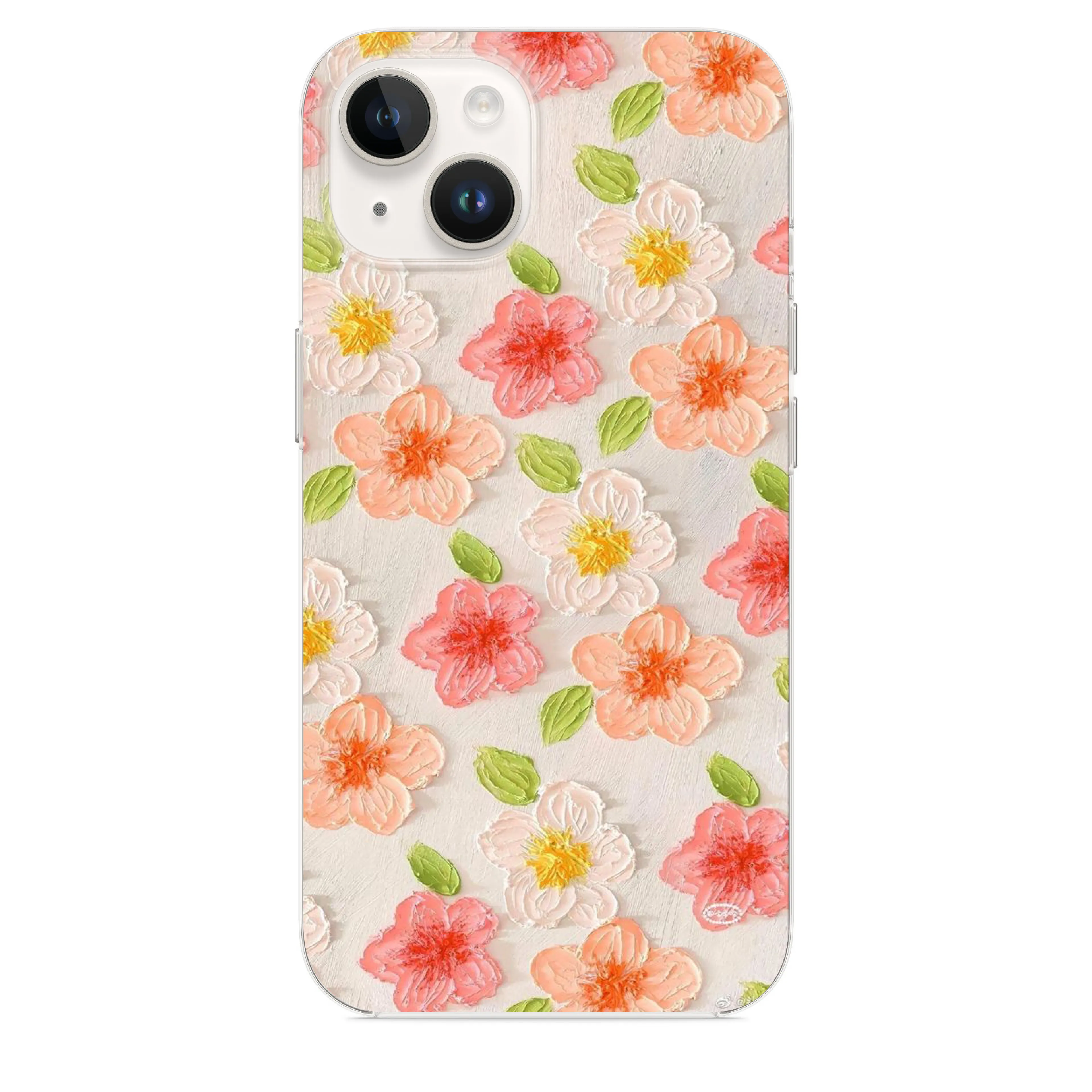 Pastel Çiçek Telefon Kılıfı