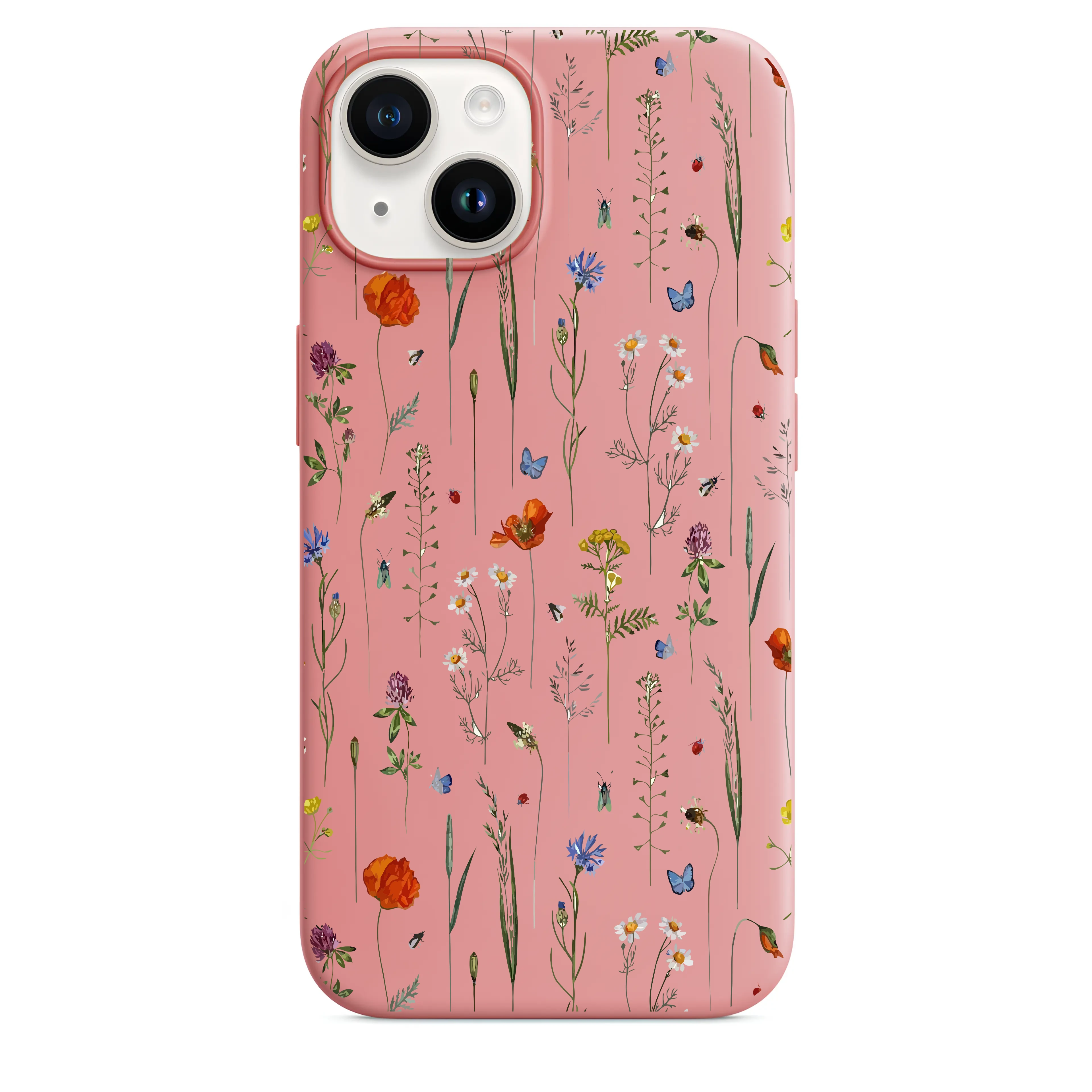 Çiçek Telefon Kılıfı