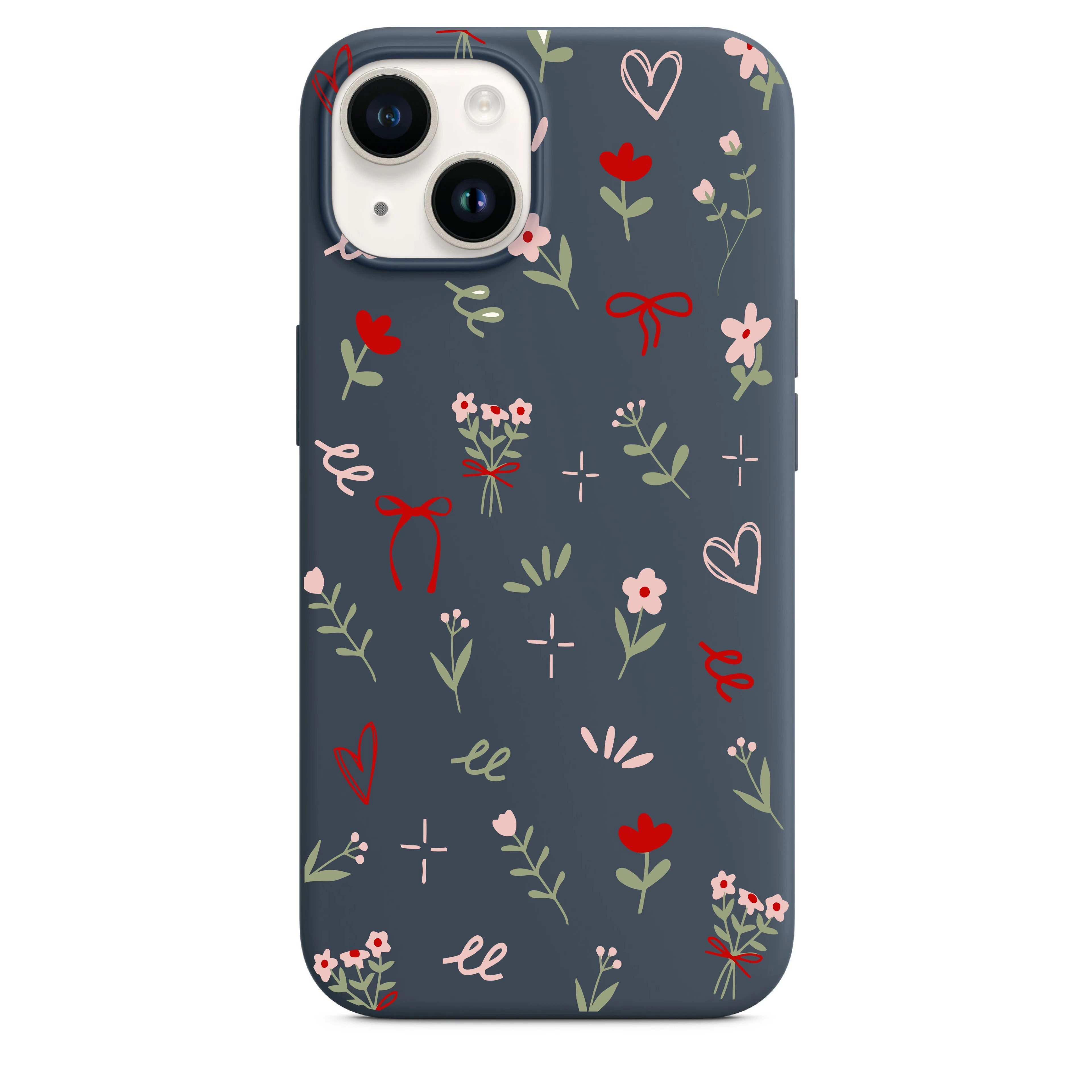 Çiçek ve Fiyonk Telefon Kılıfı