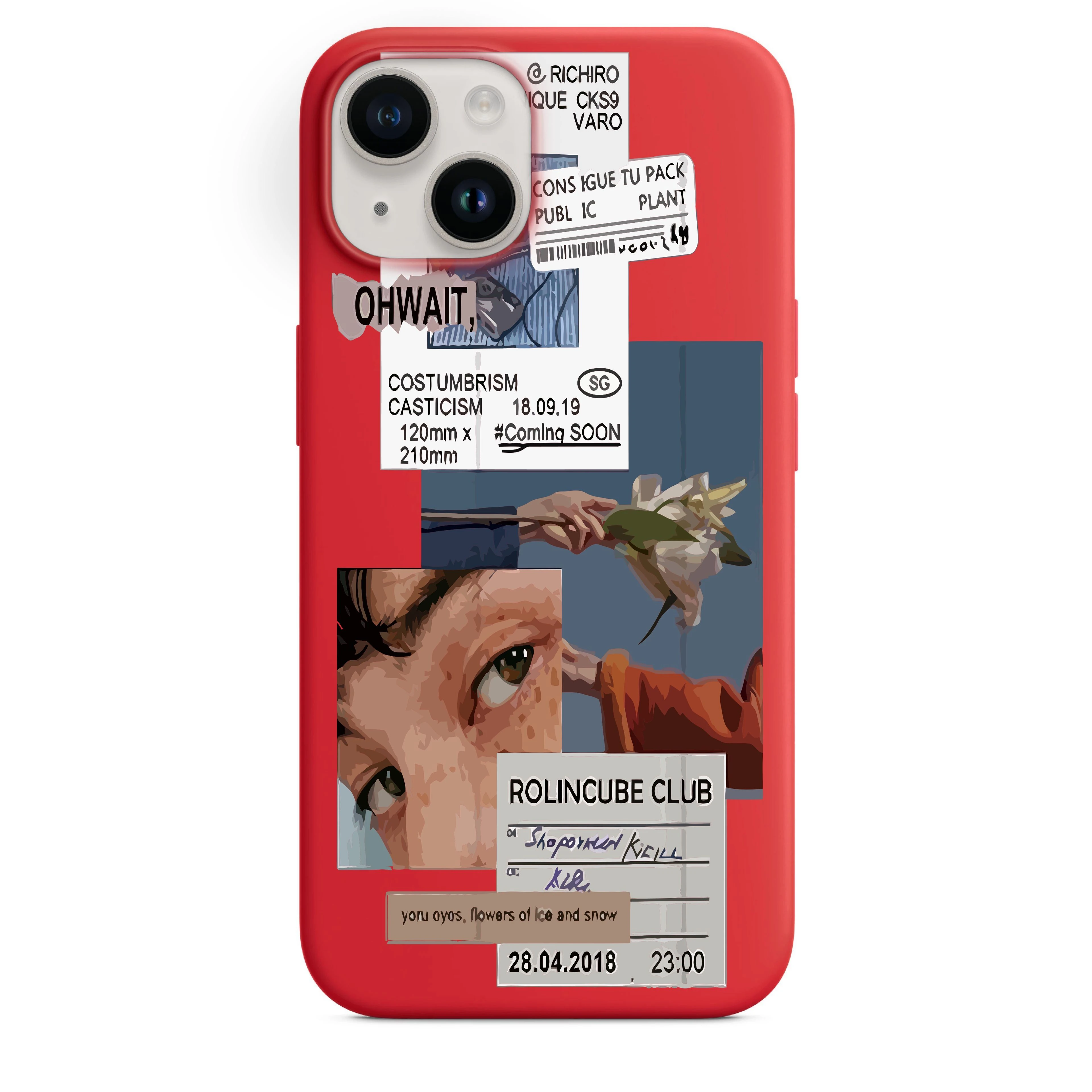 Kolaj Telefon Kılıfı