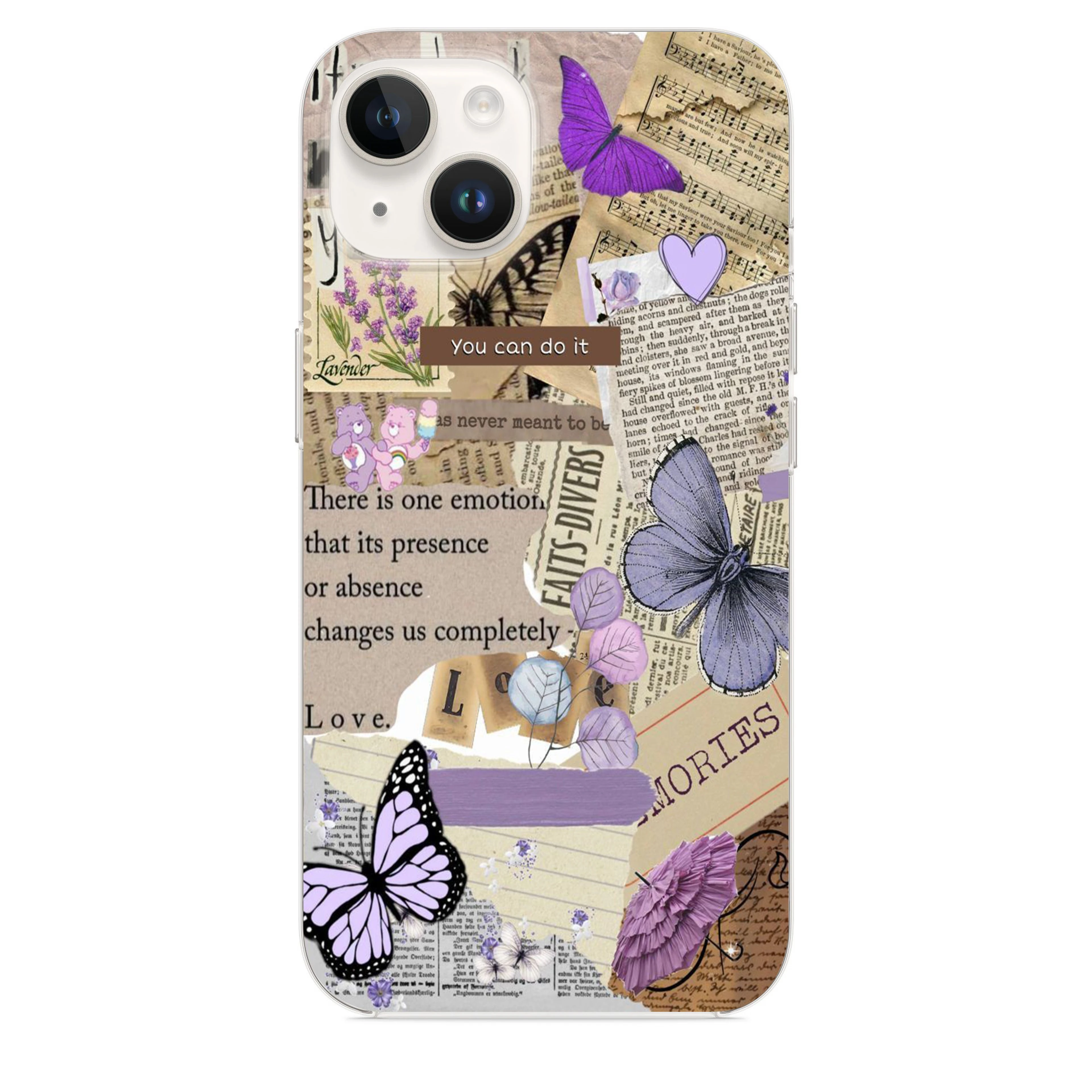 Kelebek Kolaj Telefon Kılıfı