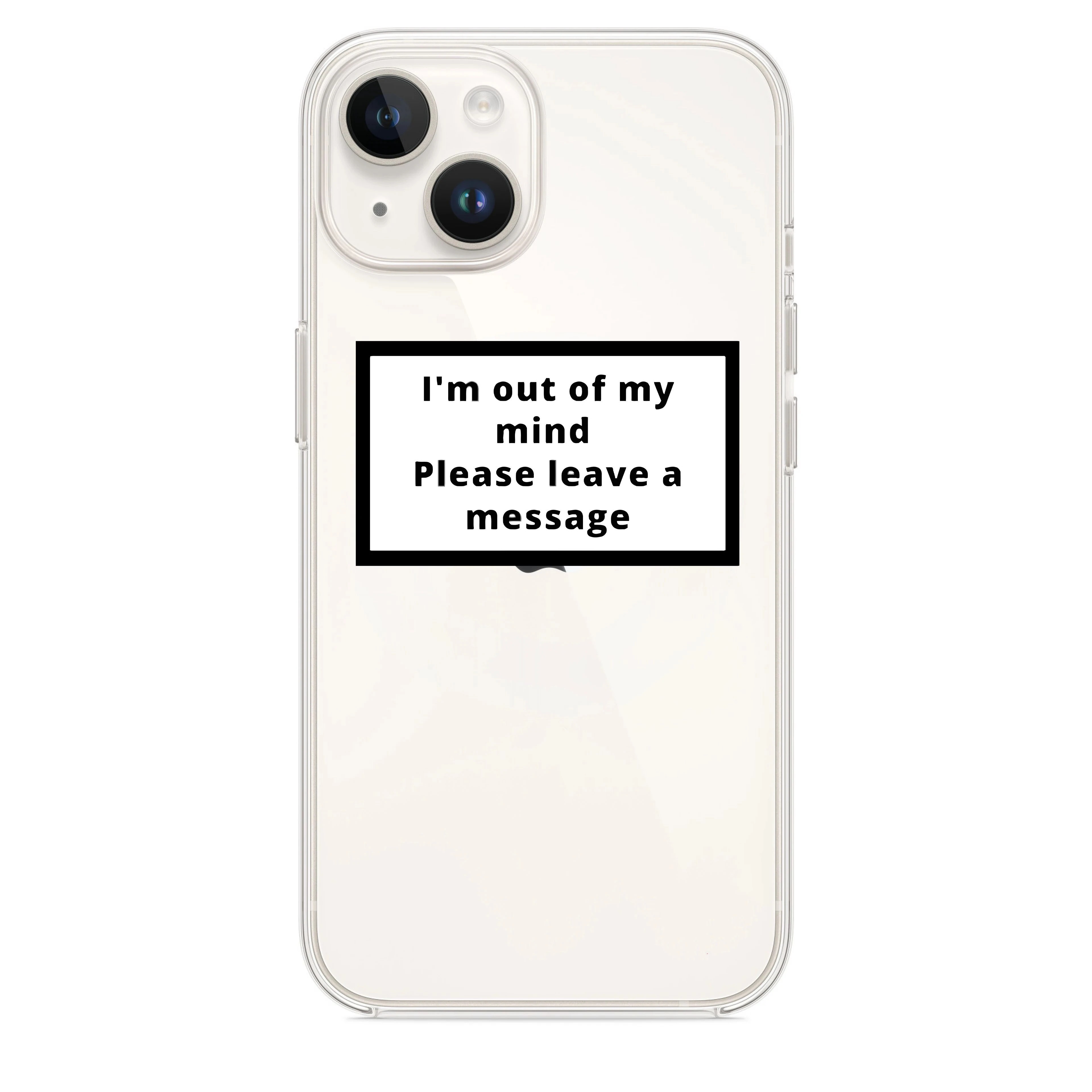 I'm Out of My Mind Telefon Kılıfı