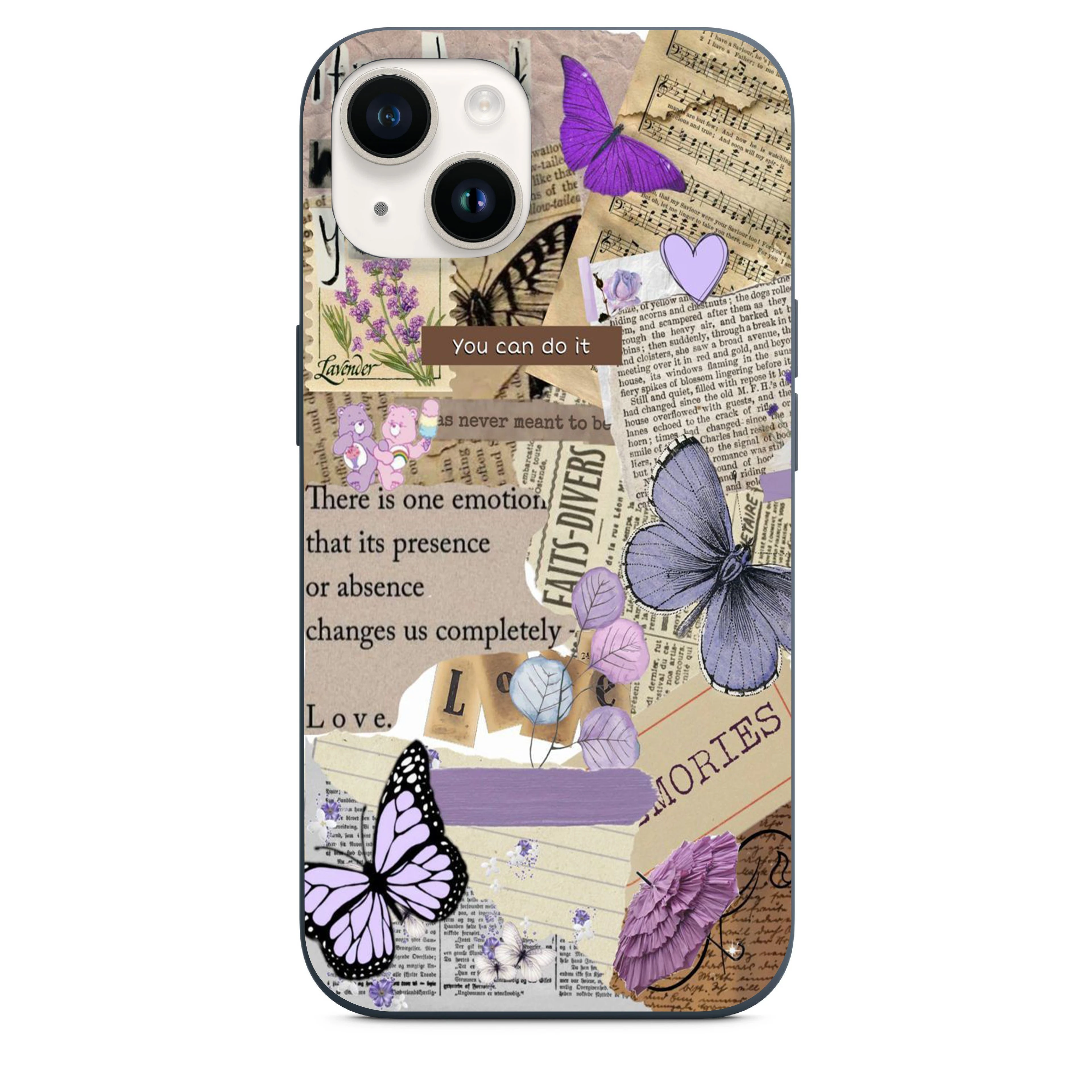 Kelebek Kolaj Telefon Kılıfı