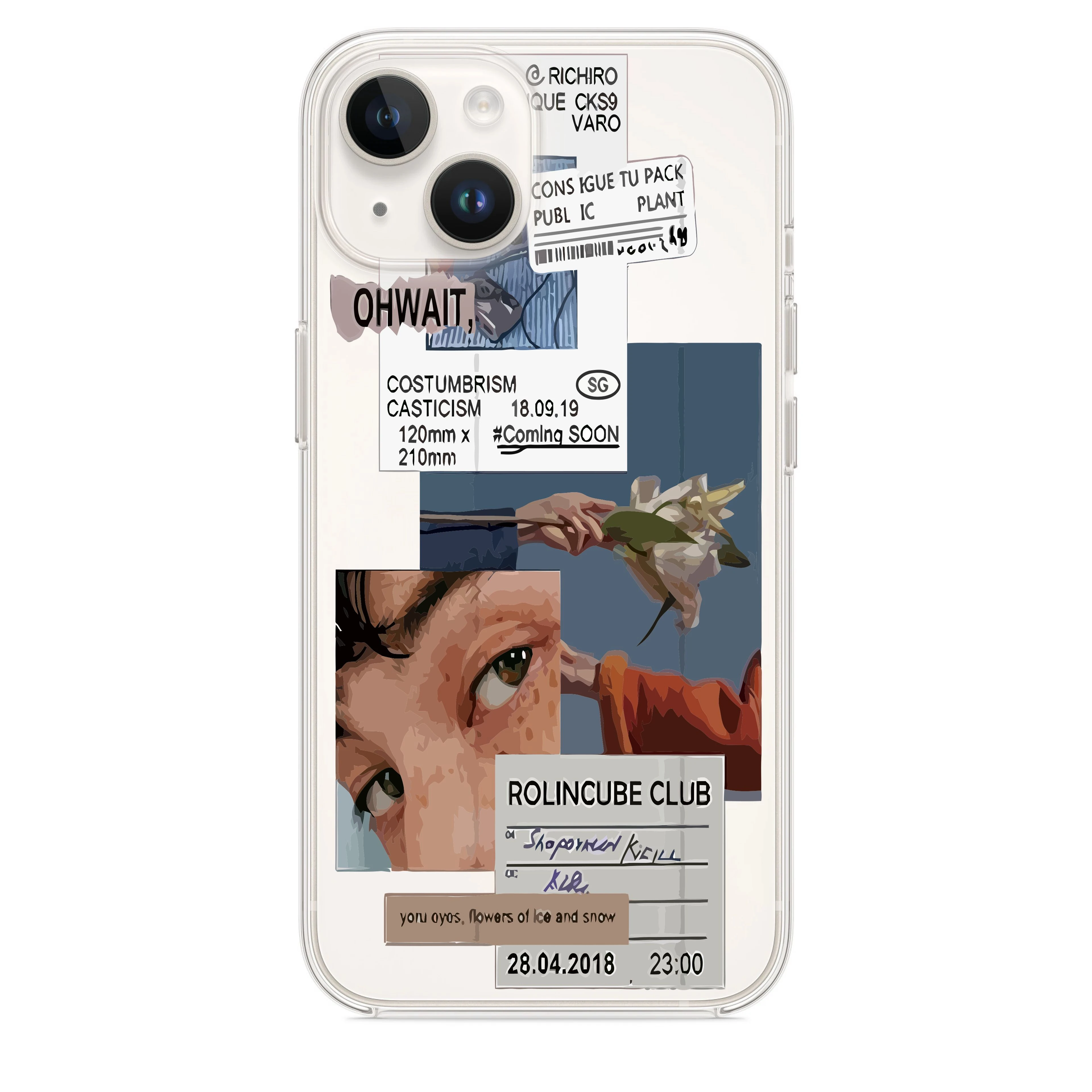 Kolaj Telefon Kılıfı