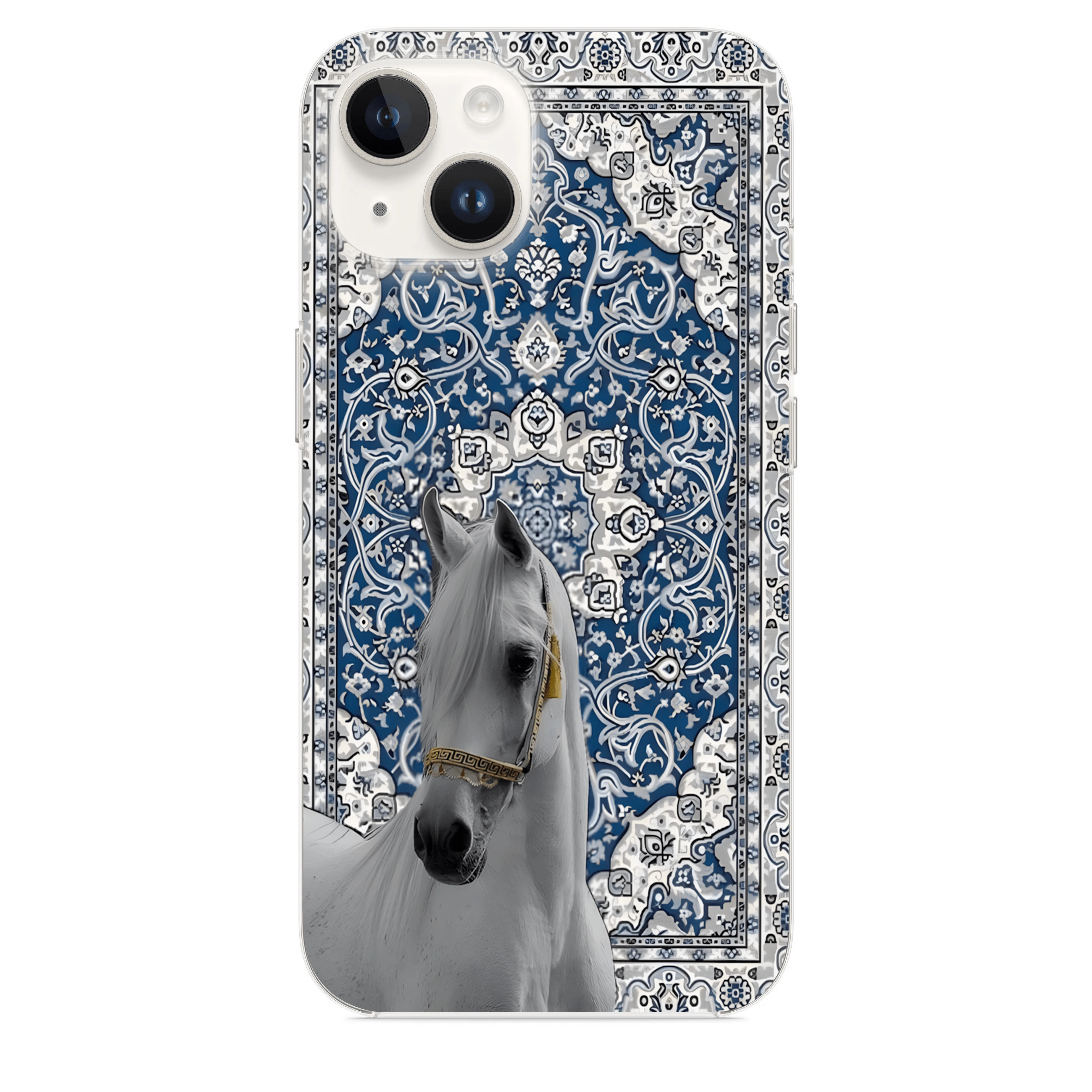 White Horse Kilim Telefon Kılıfı