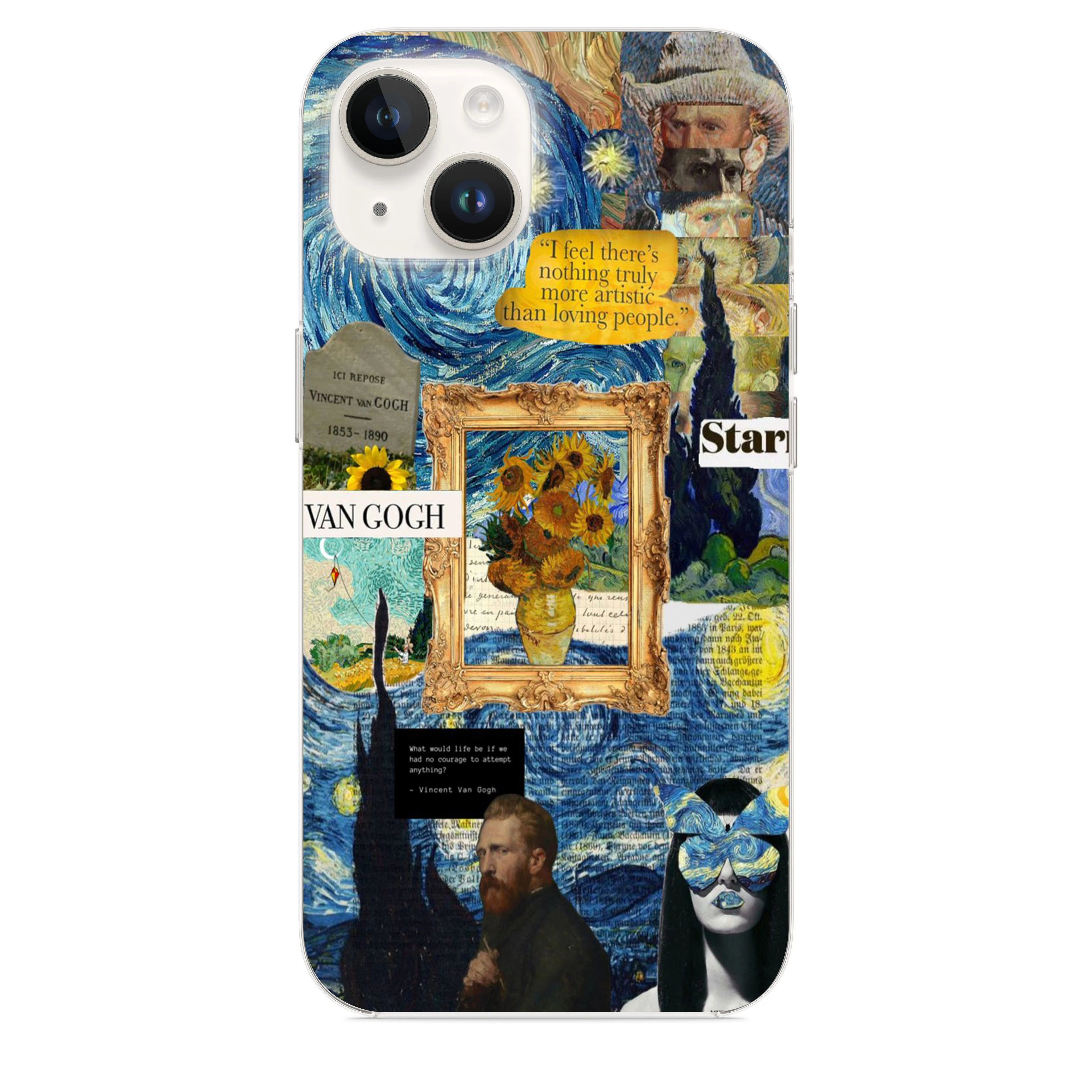 Van Gogh Kolaj Telefon Kılıfı