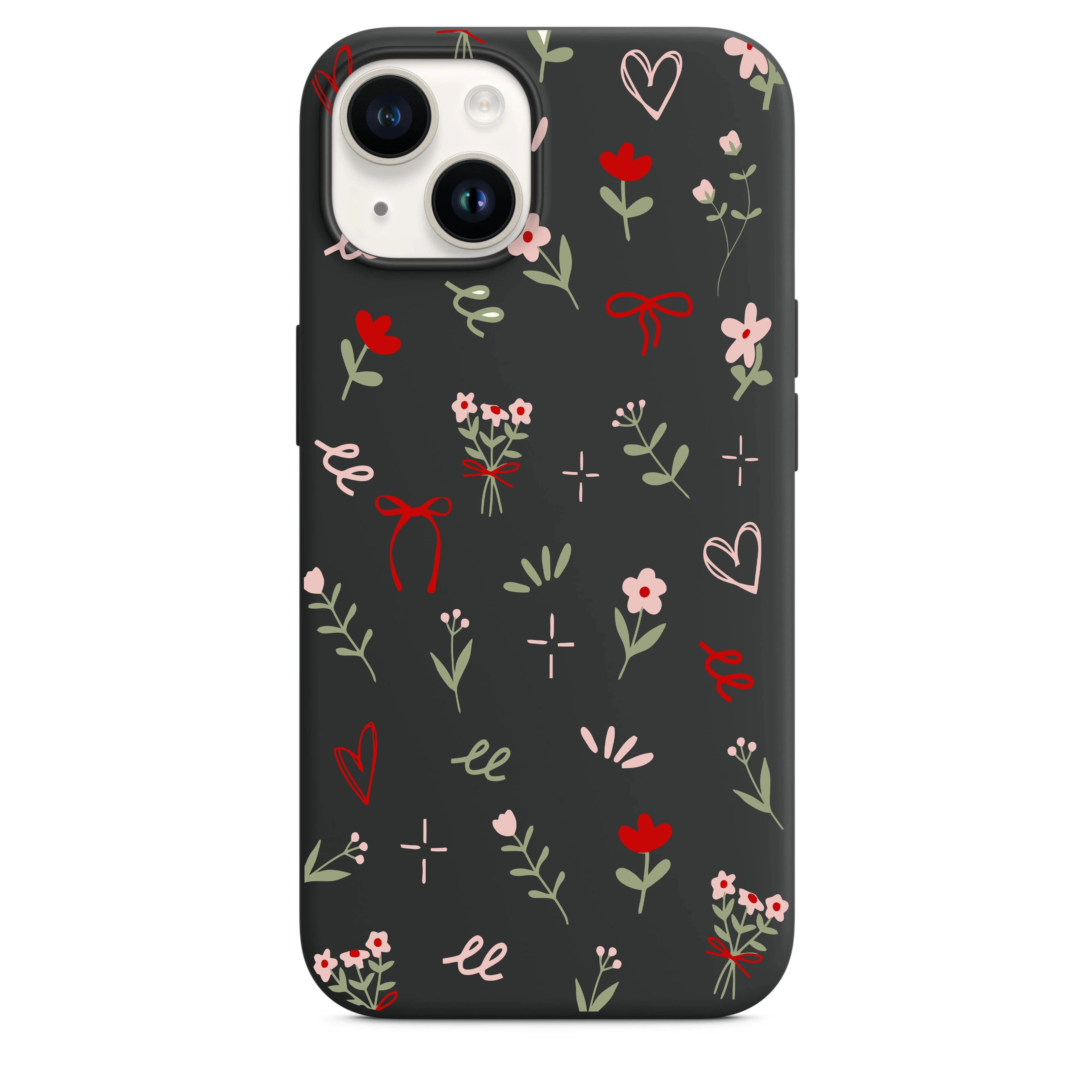 Çiçek ve Fiyonk Telefon Kılıfı