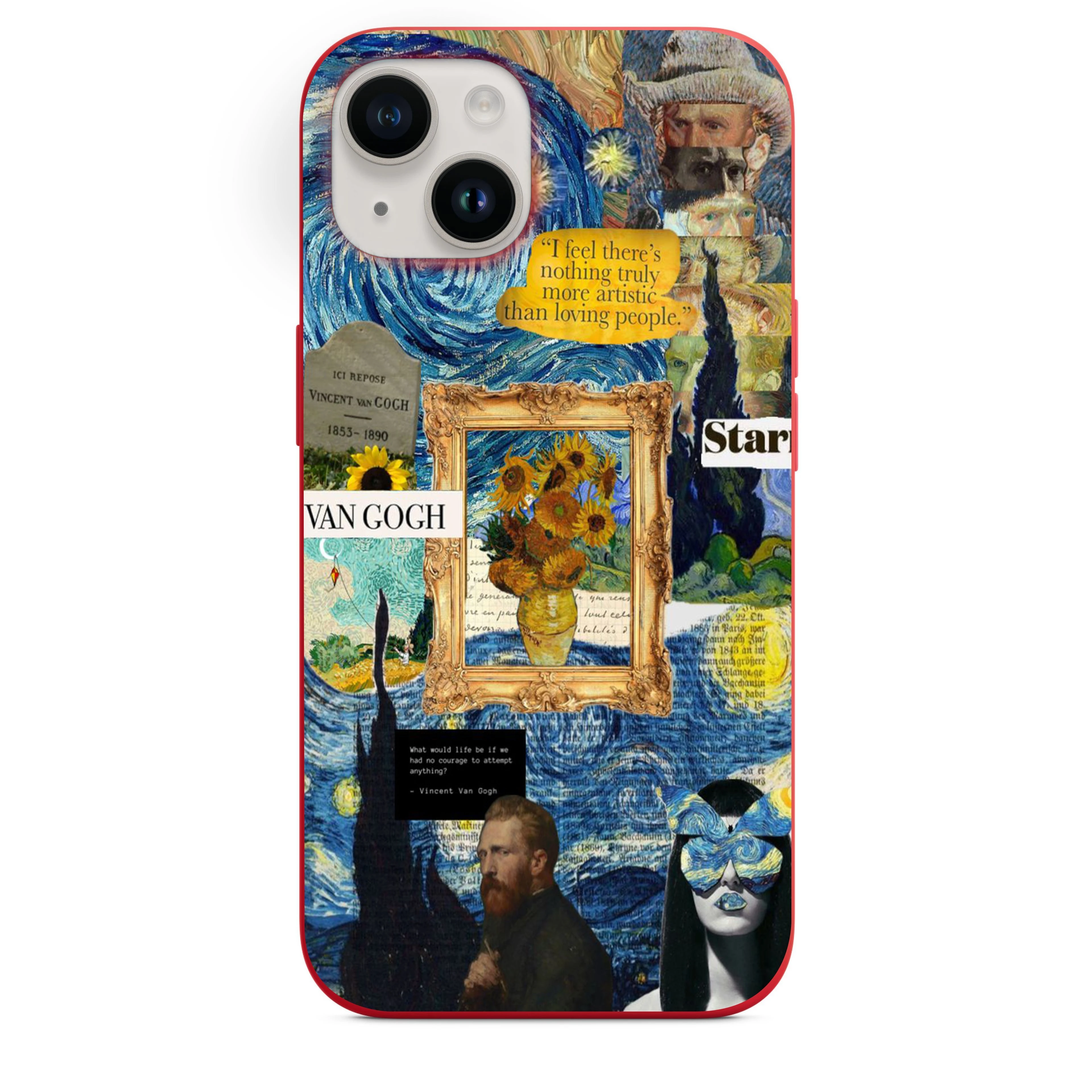 Van Gogh Kolaj Telefon Kılıfı