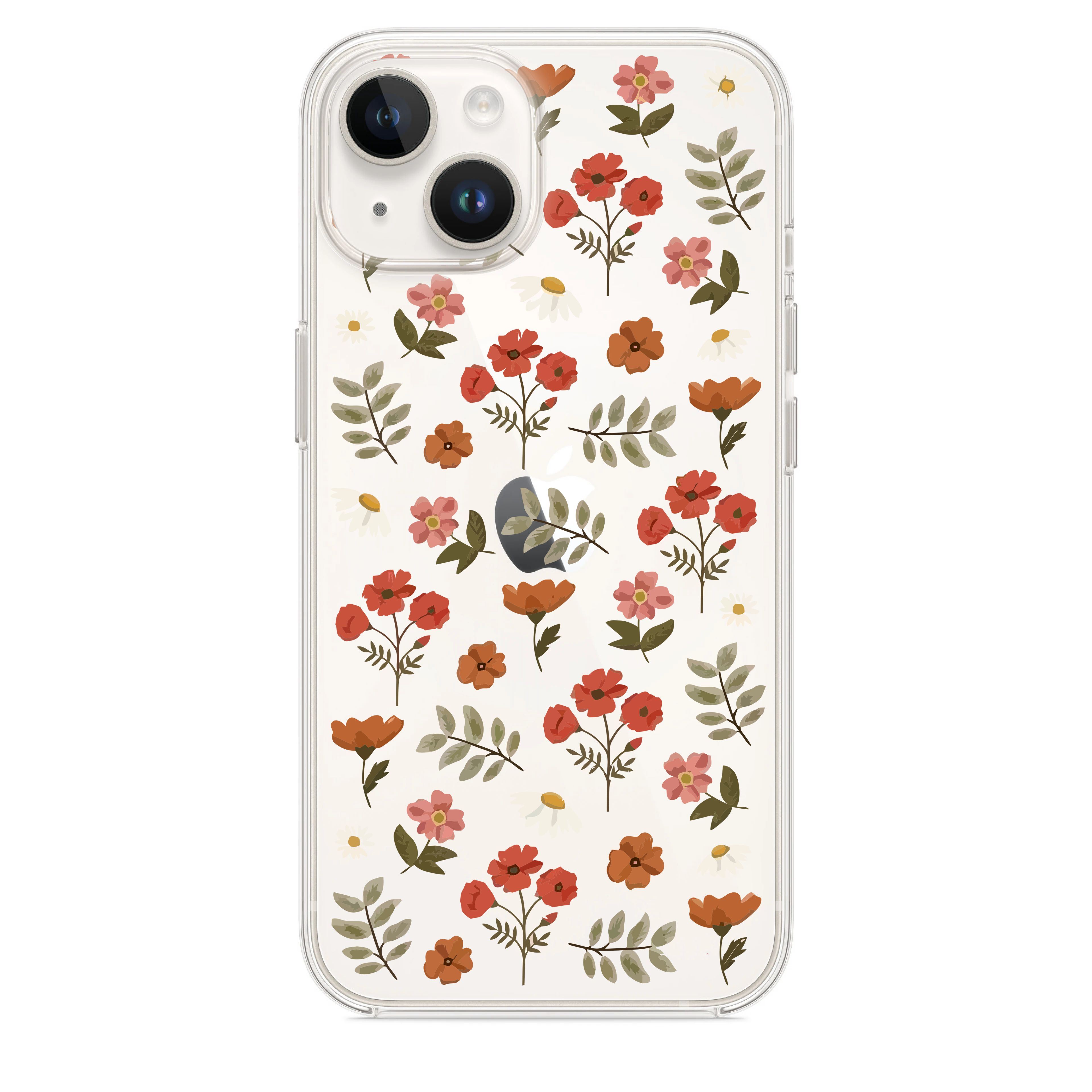 Çiçekler Telefon Kılıfı