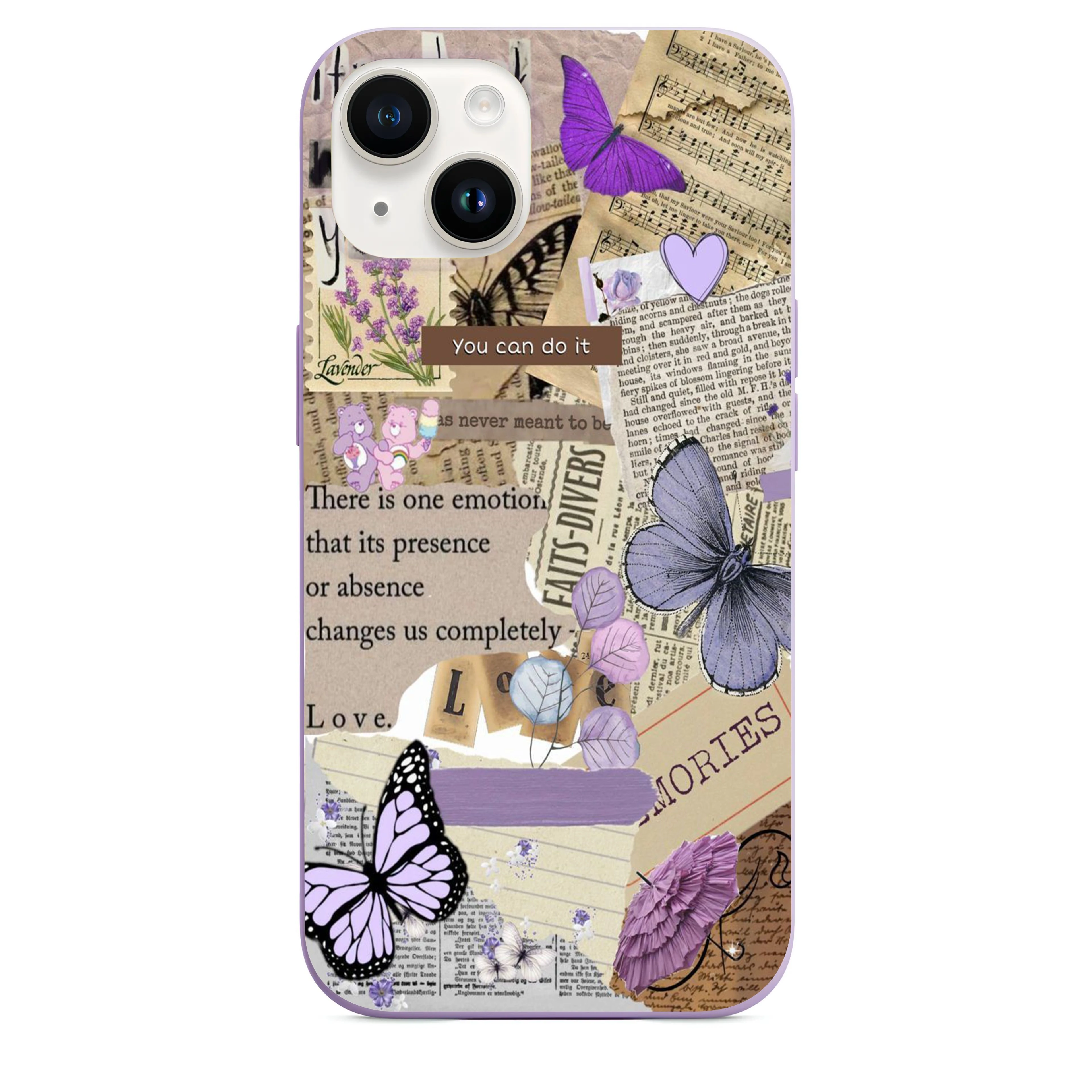 Kelebek Kolaj Telefon Kılıfı