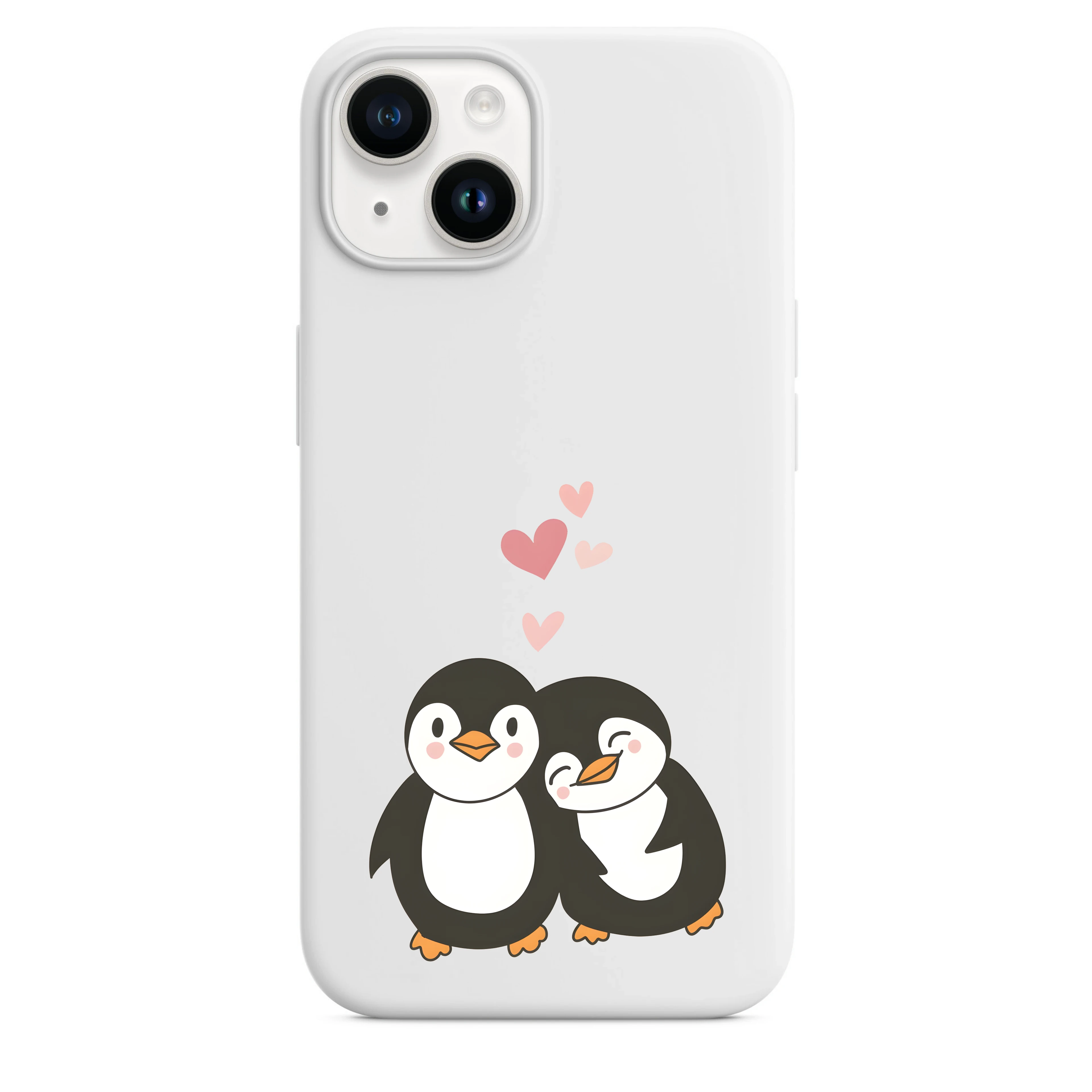 Sevimli Penguenler Telefon Kılıfı