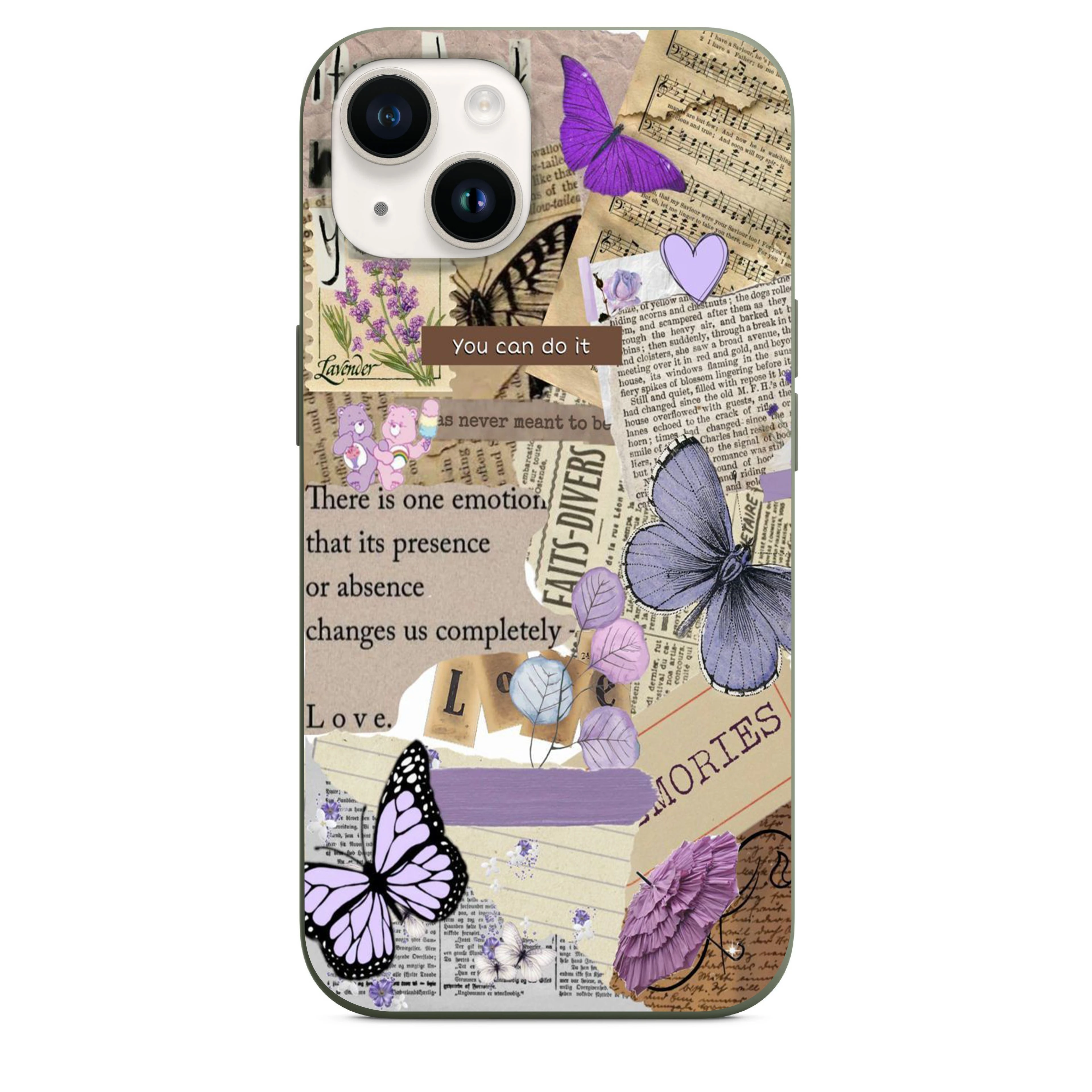 Kelebek Kolaj Telefon Kılıfı