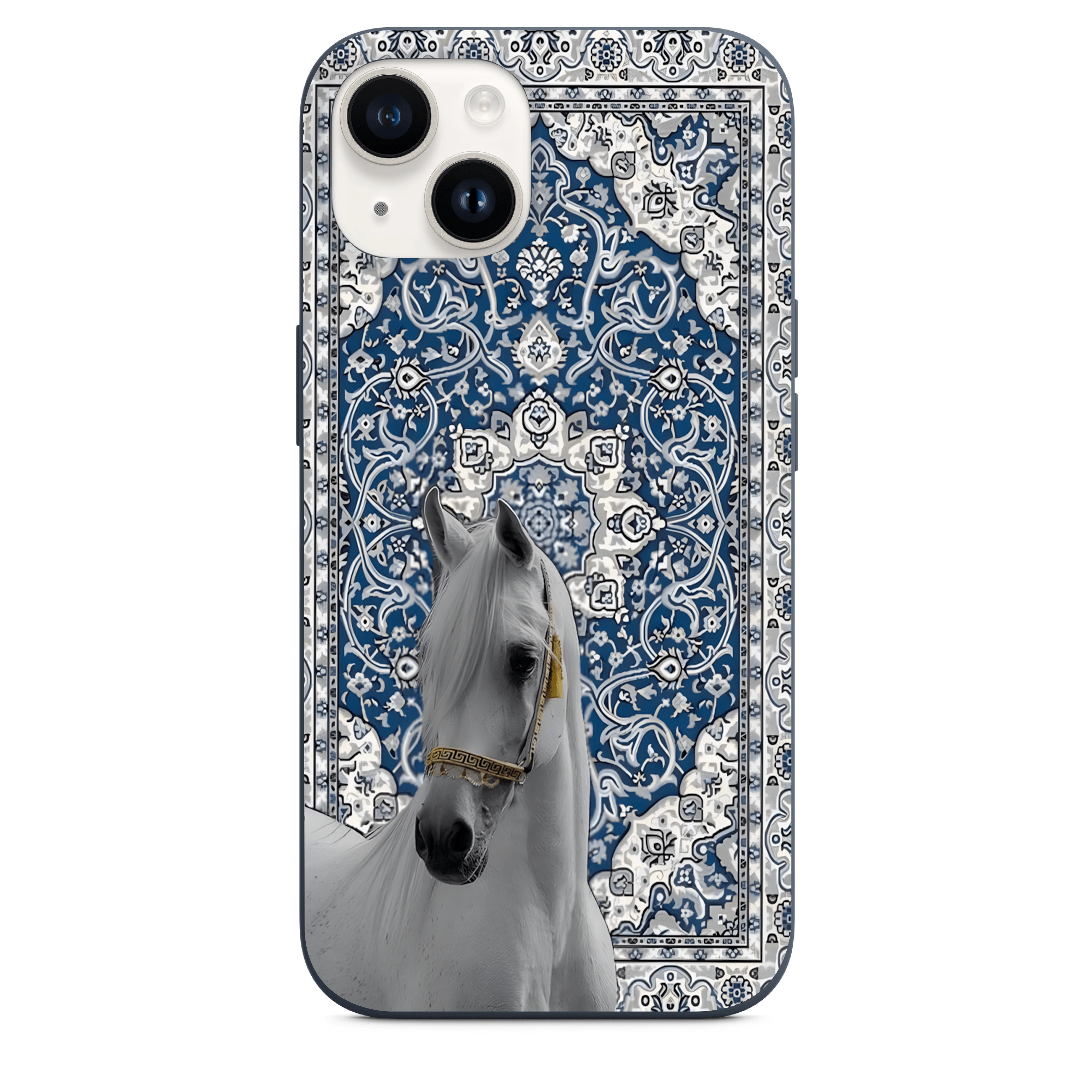 White Horse Kilim Telefon Kılıfı