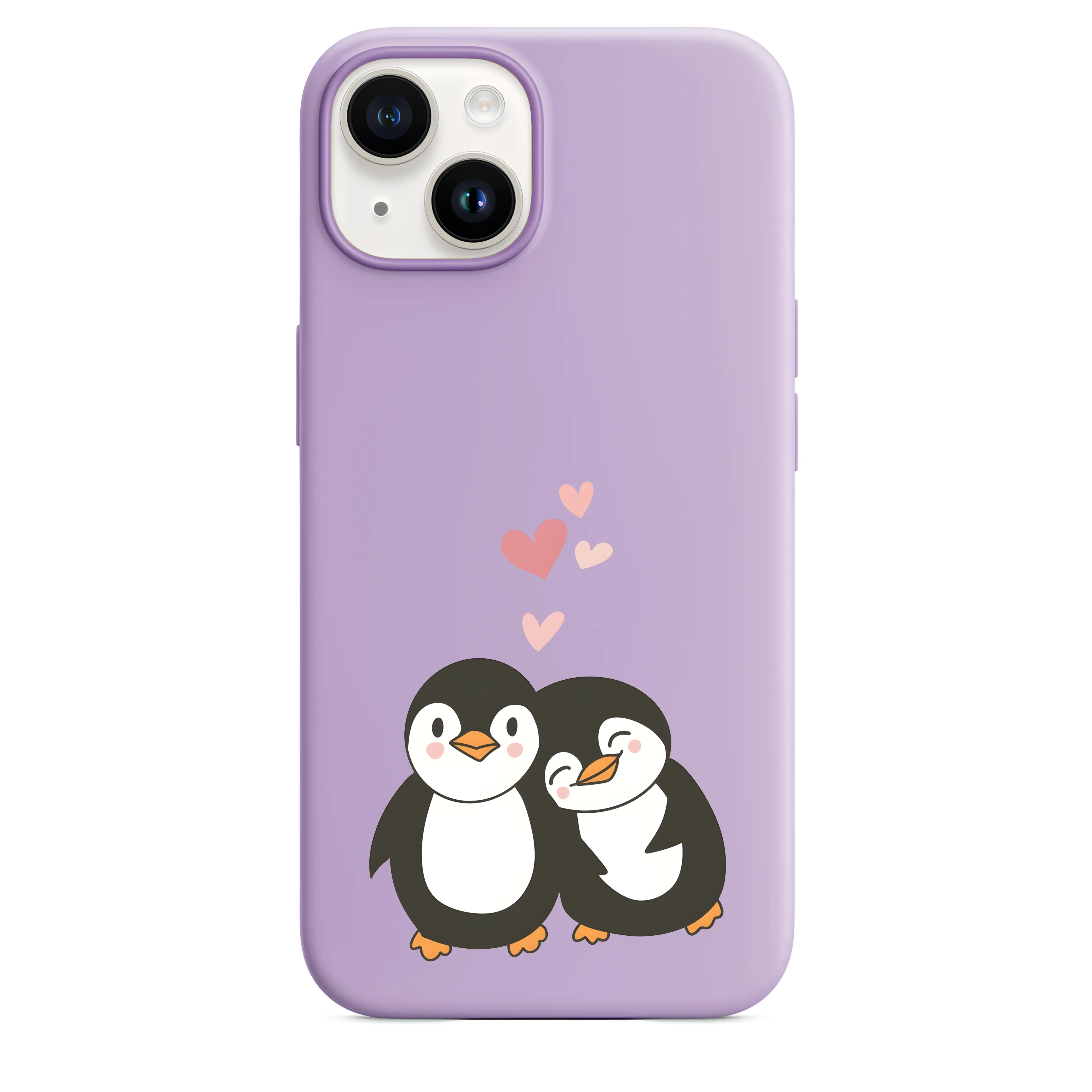 Sevimli Penguenler Telefon Kılıfı