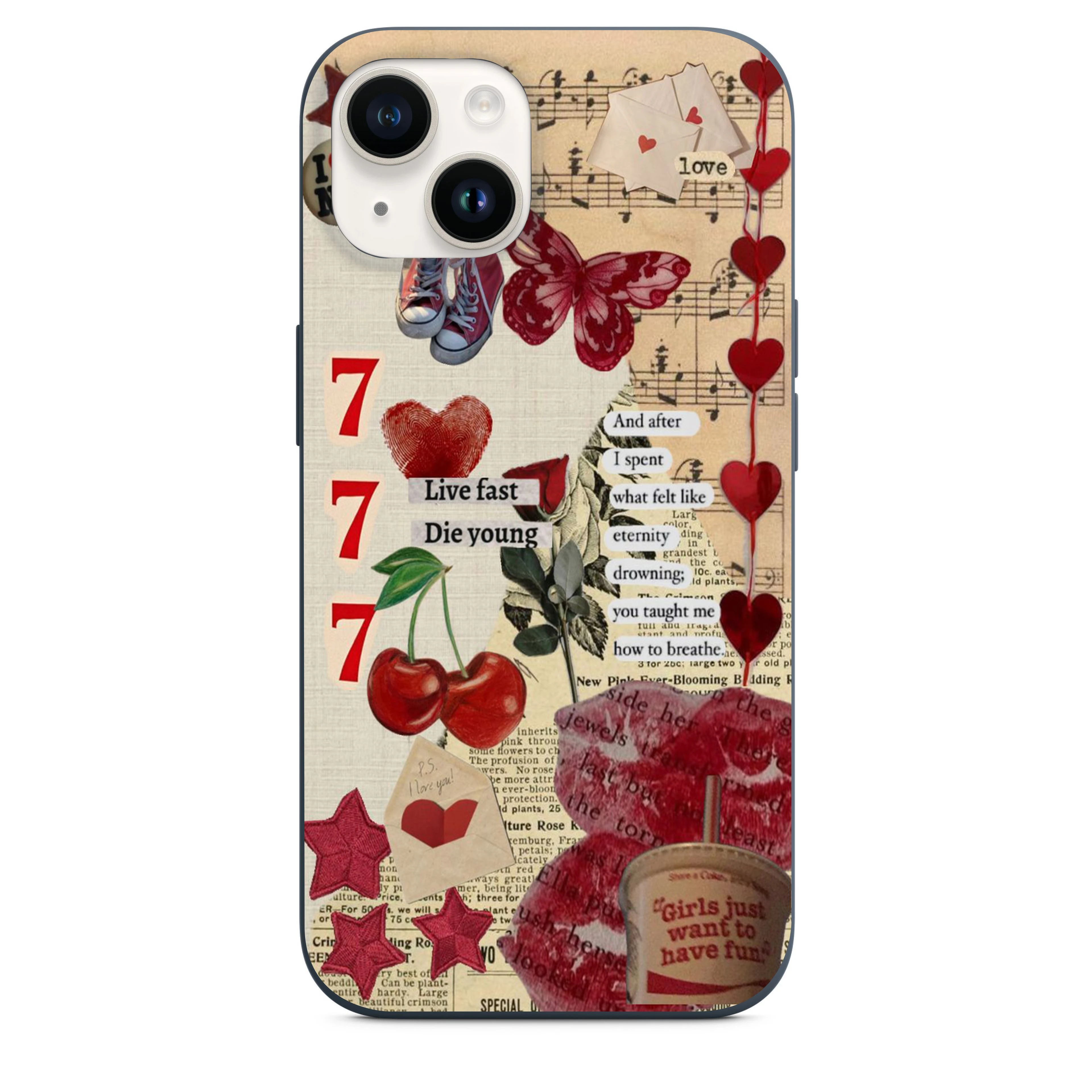 777 Kolaj Telefon Kılıfı