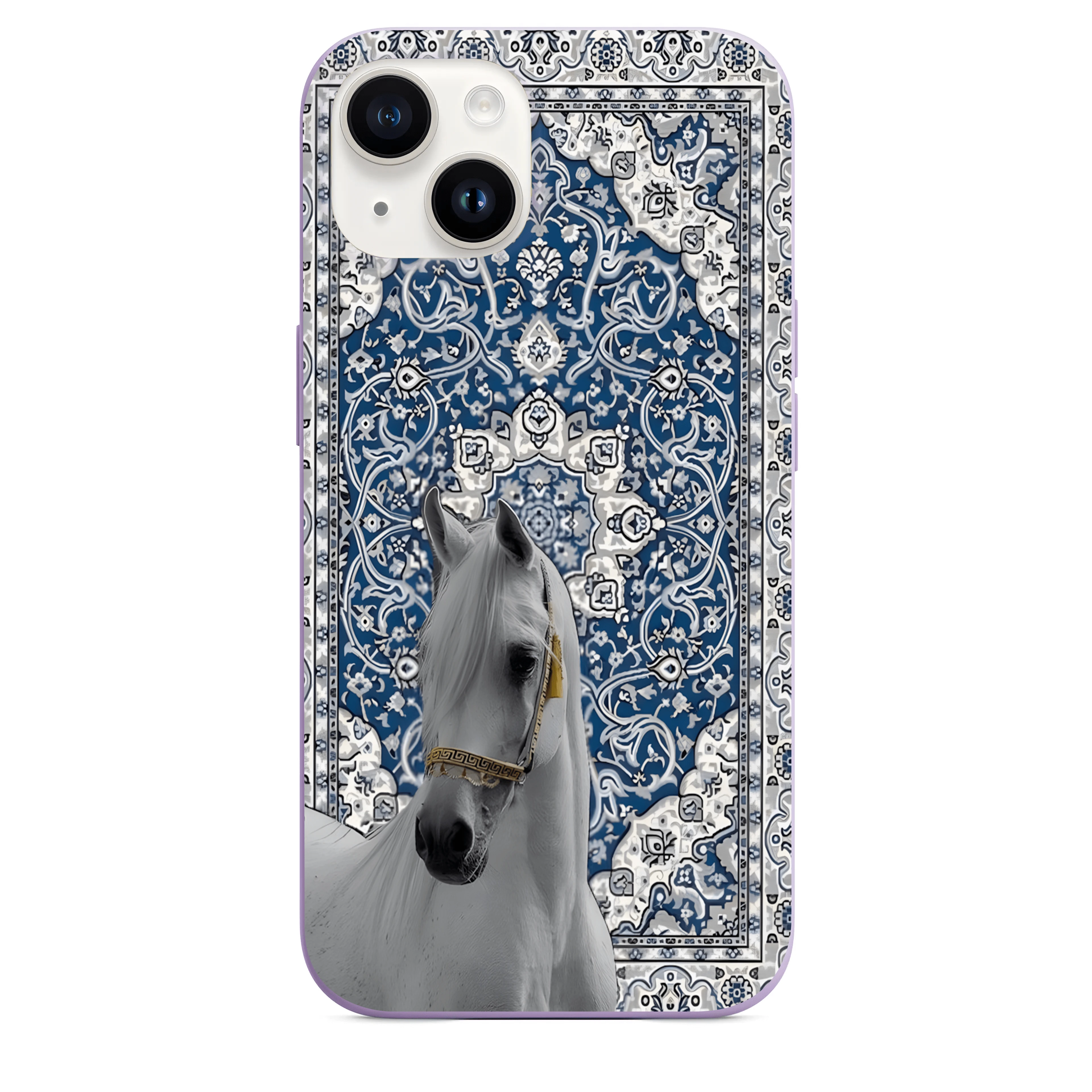 White Horse Kilim Telefon Kılıfı