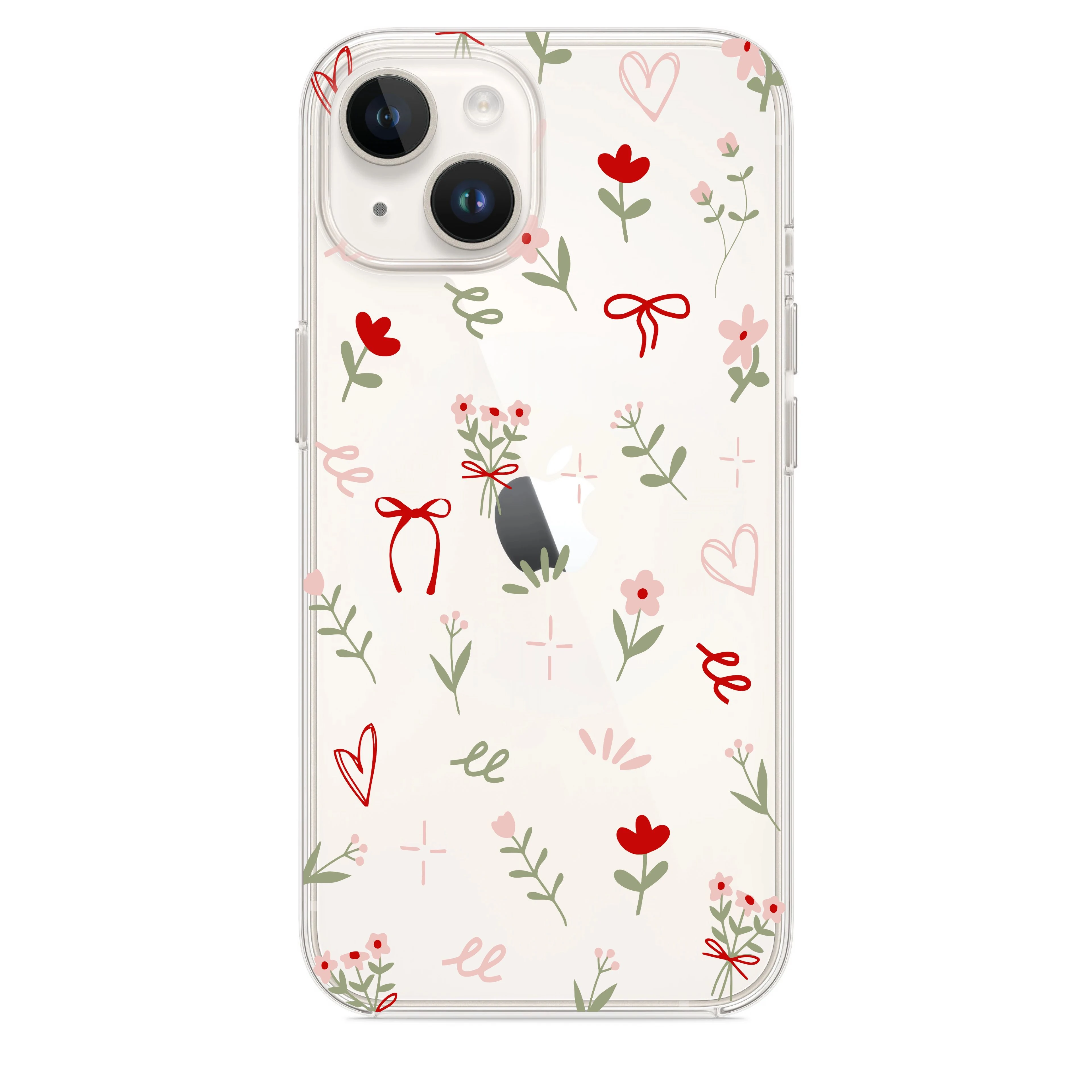 Çiçek ve Fiyonk Telefon Kılıfı