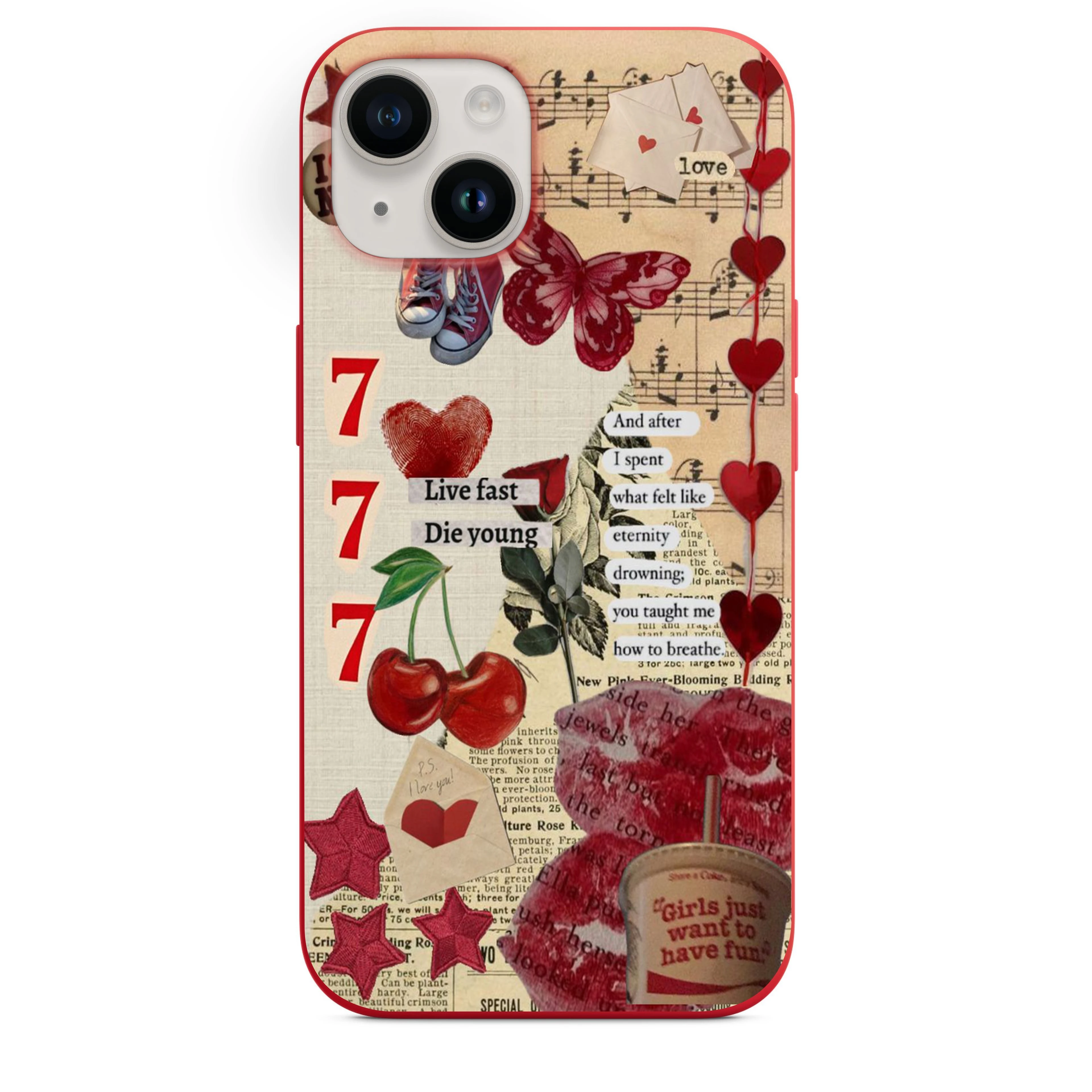 777 Kolaj Telefon Kılıfı