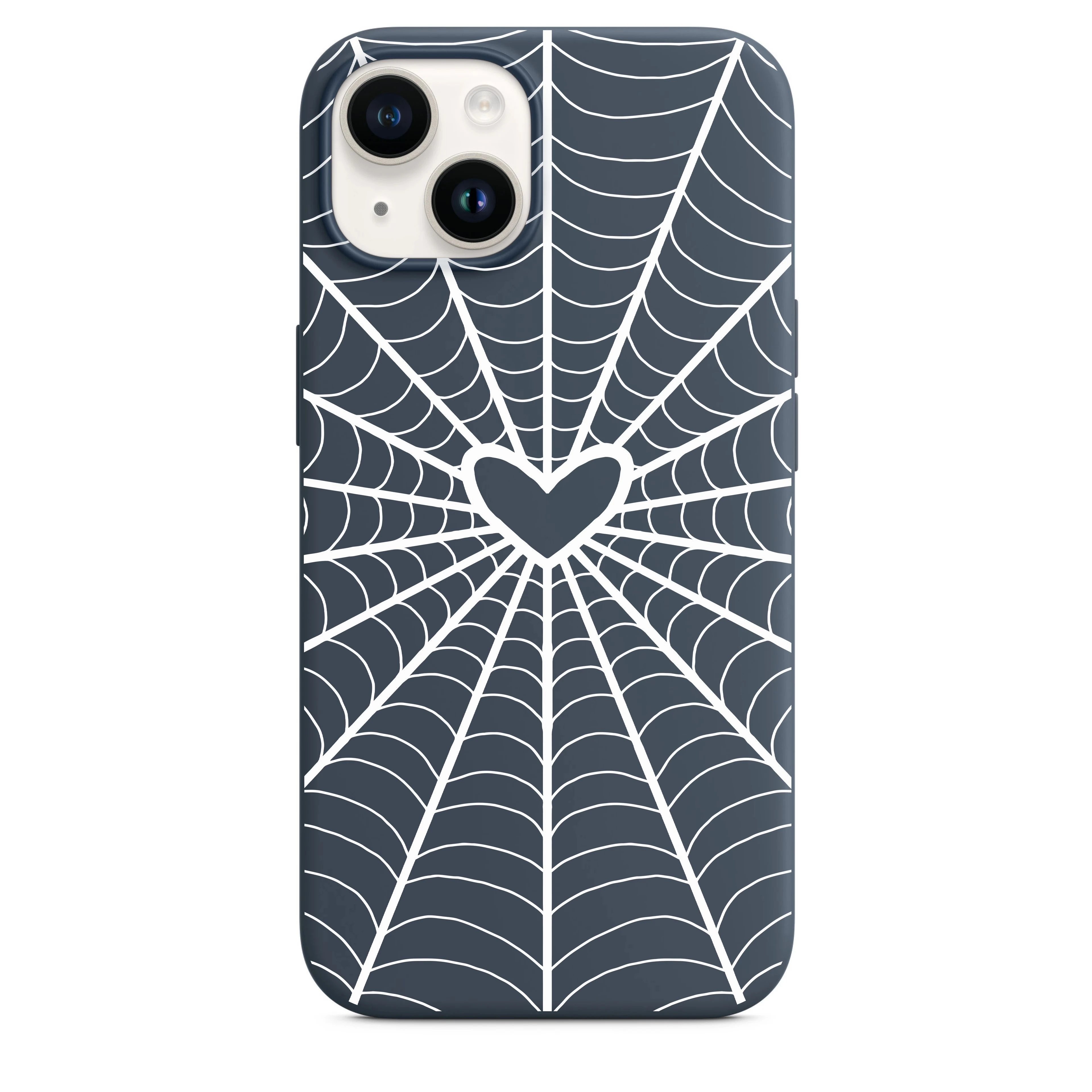 Örümcek Ağı Kalp Telefon Kılıfı