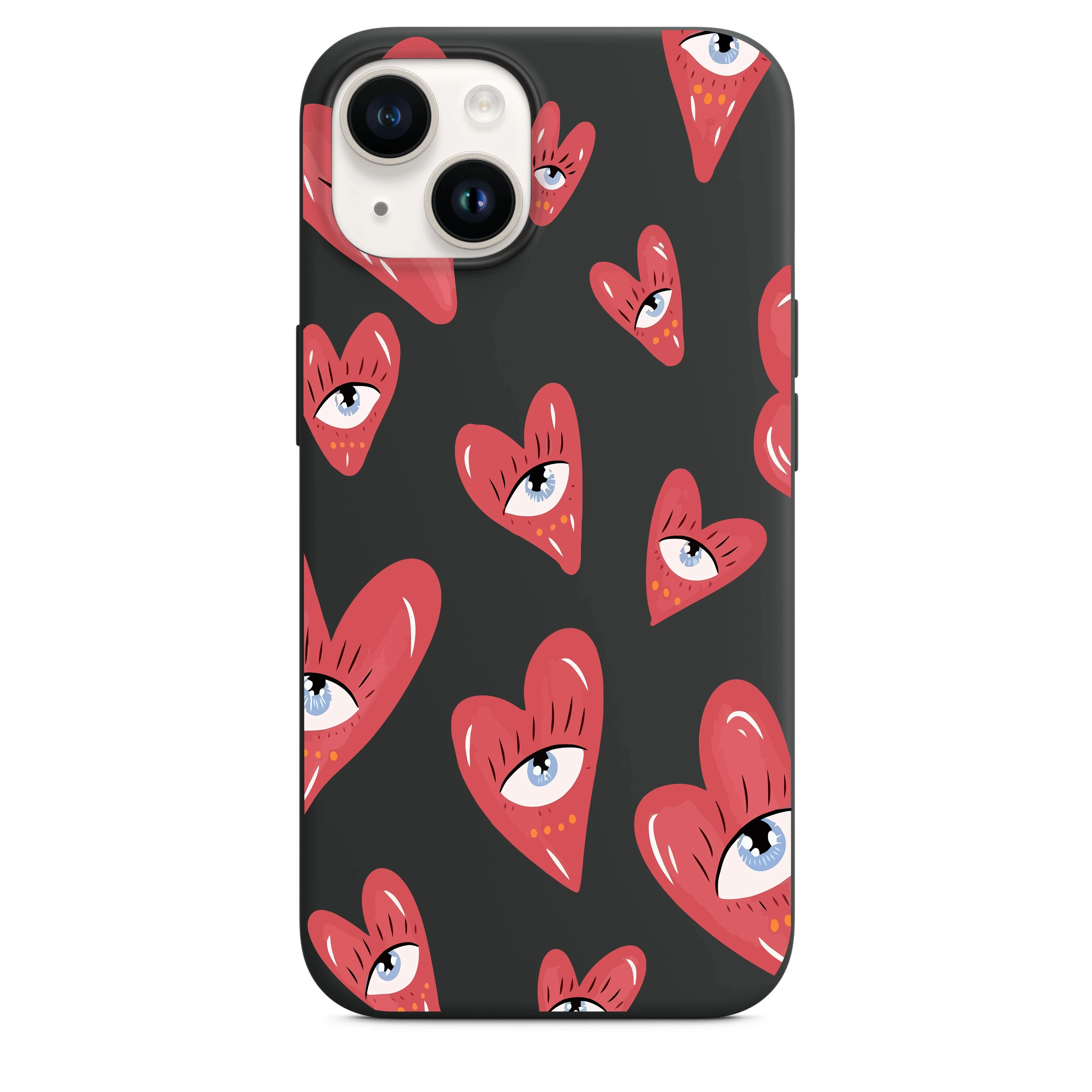 Kalp Gözler Telefon Kılıfı