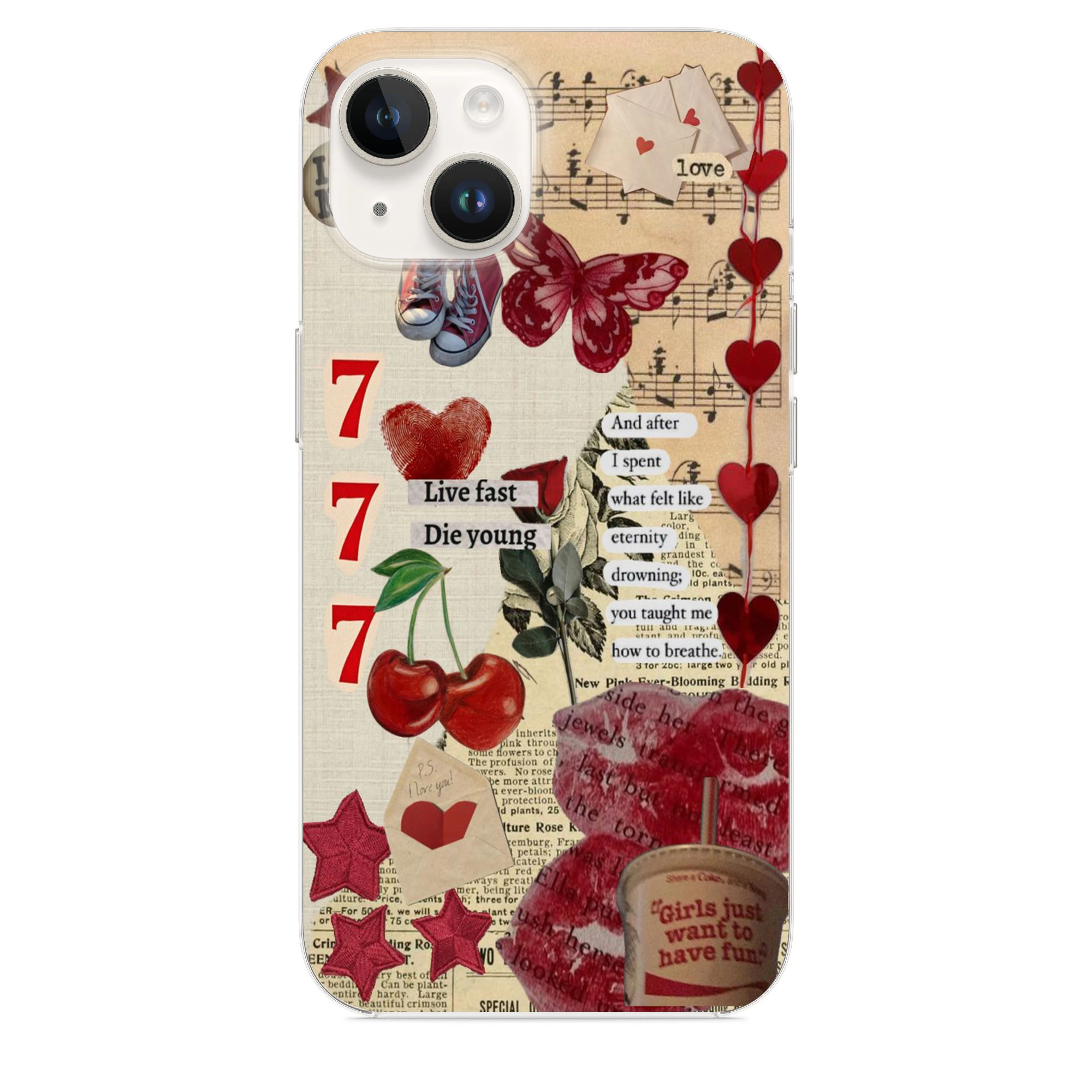 777 Kolaj Telefon Kılıfı