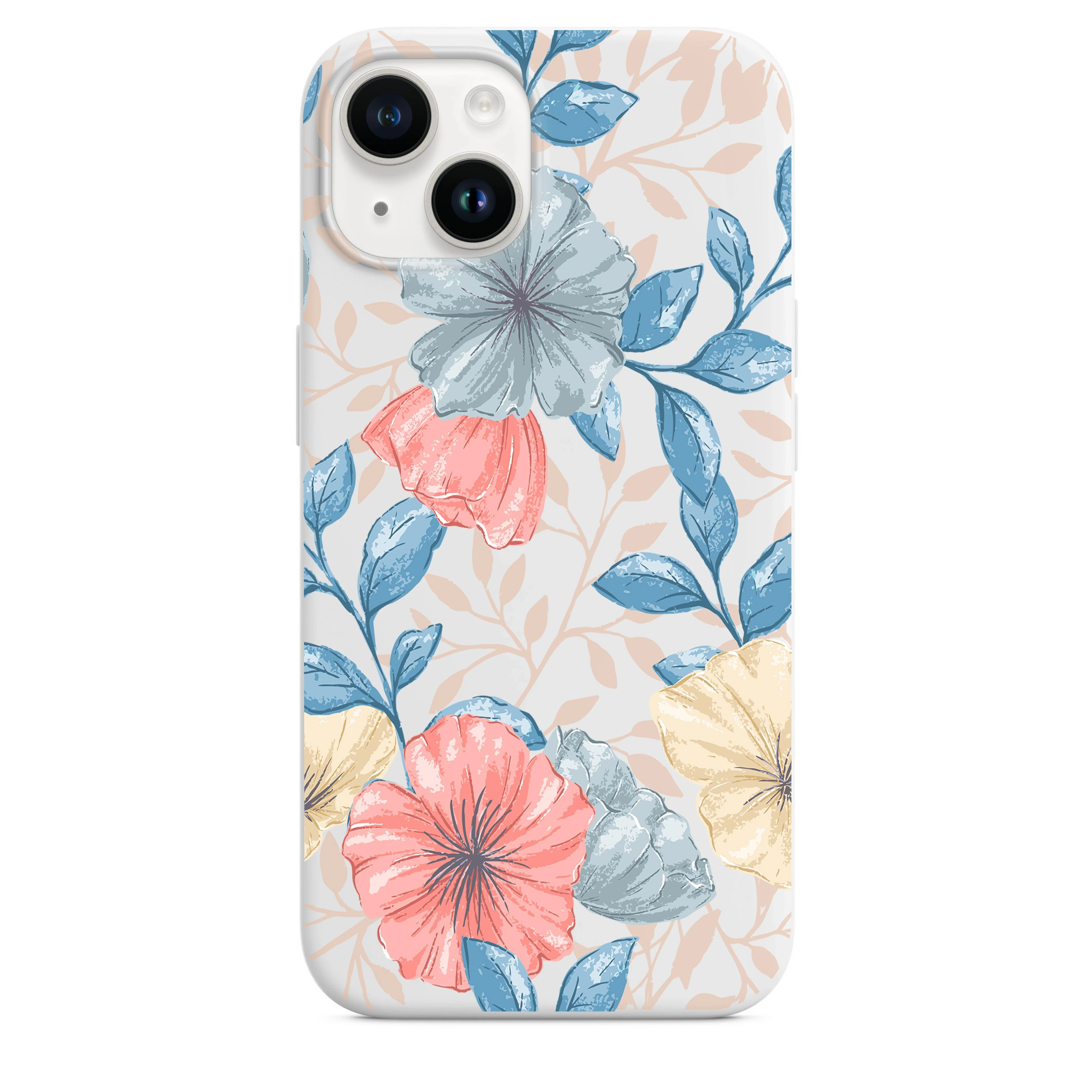 Çiçek Telefon Kılıfı