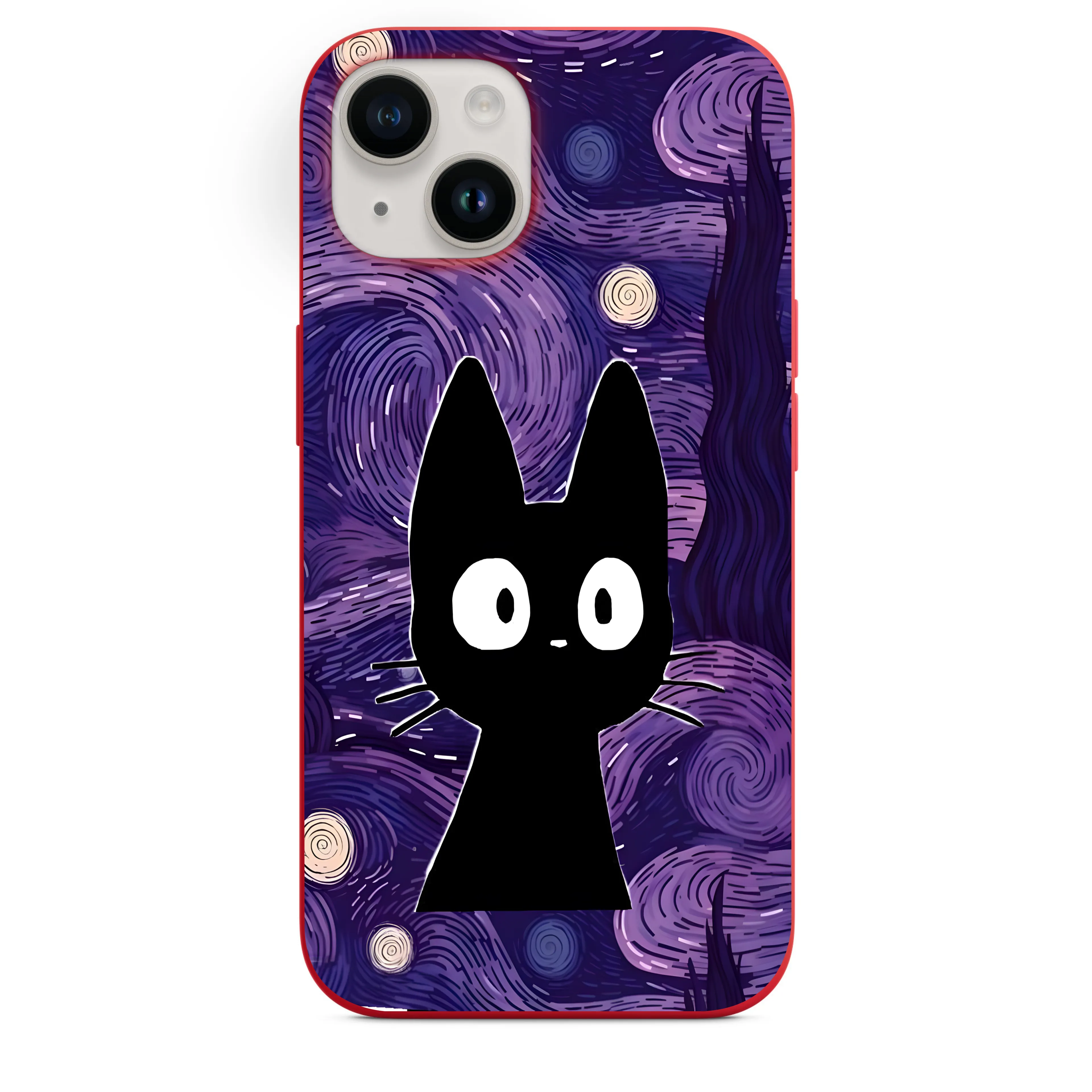 Kara Kedi Telefon Kılıfı