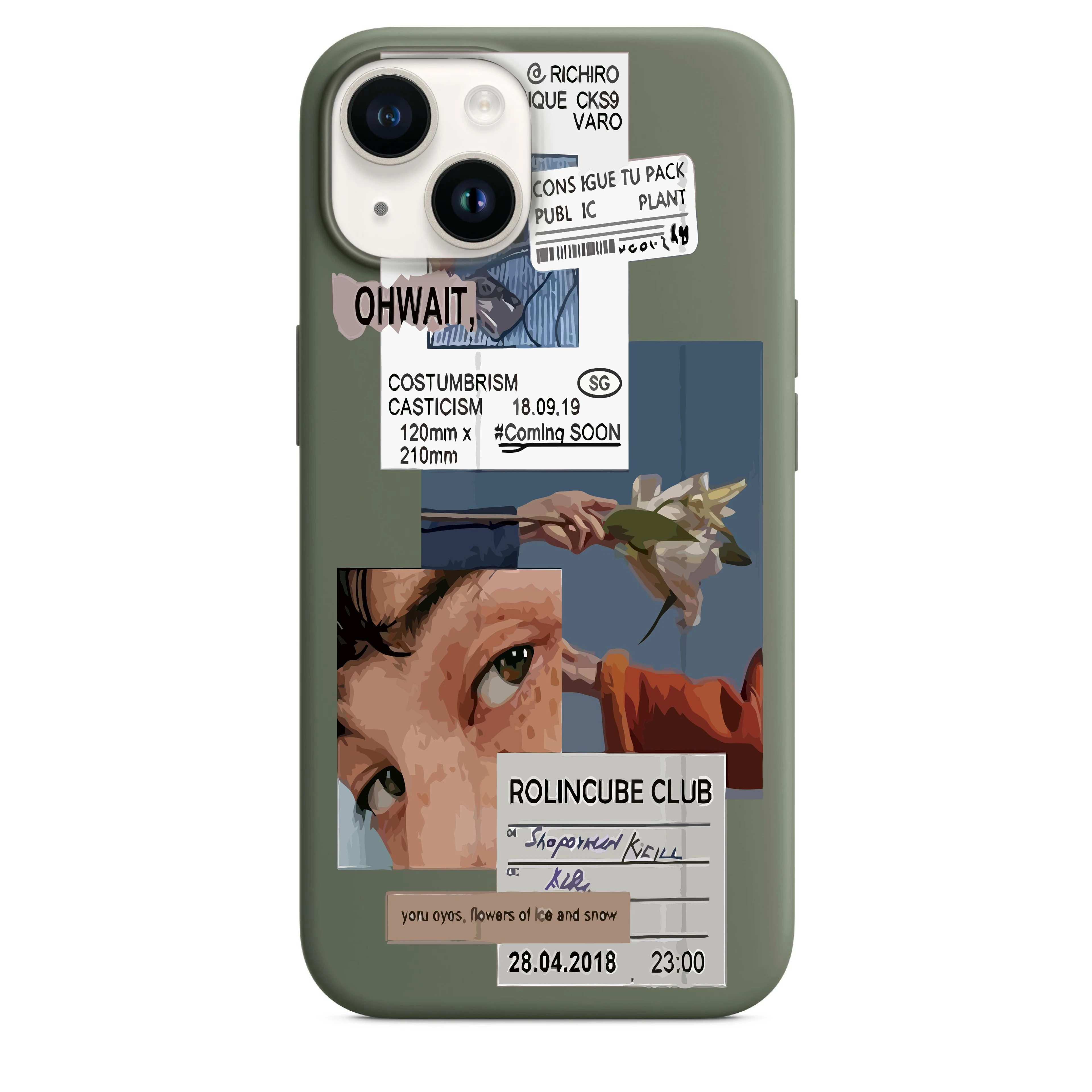 Kolaj Telefon Kılıfı