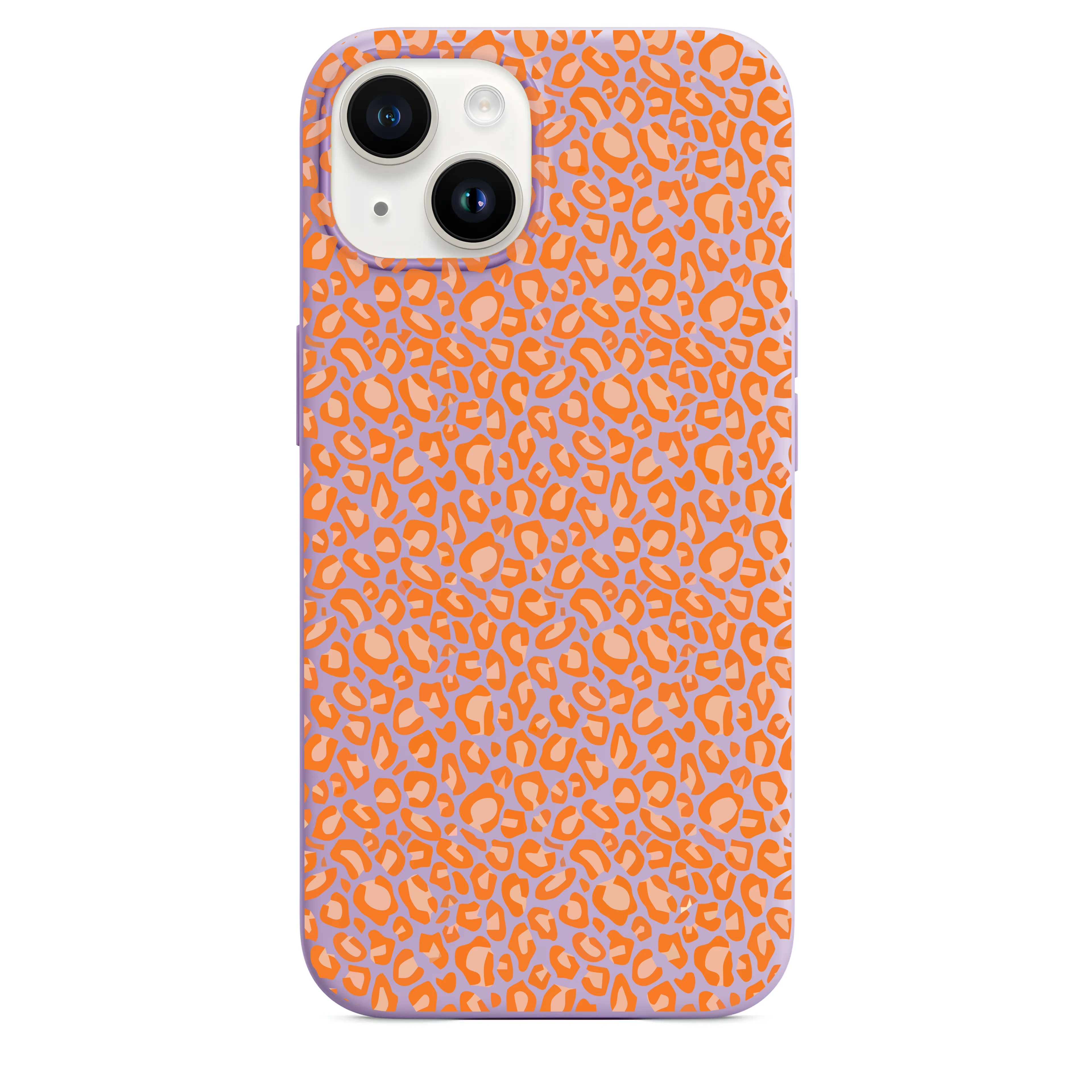 Turuncu Leopar Telefon Kılıfı