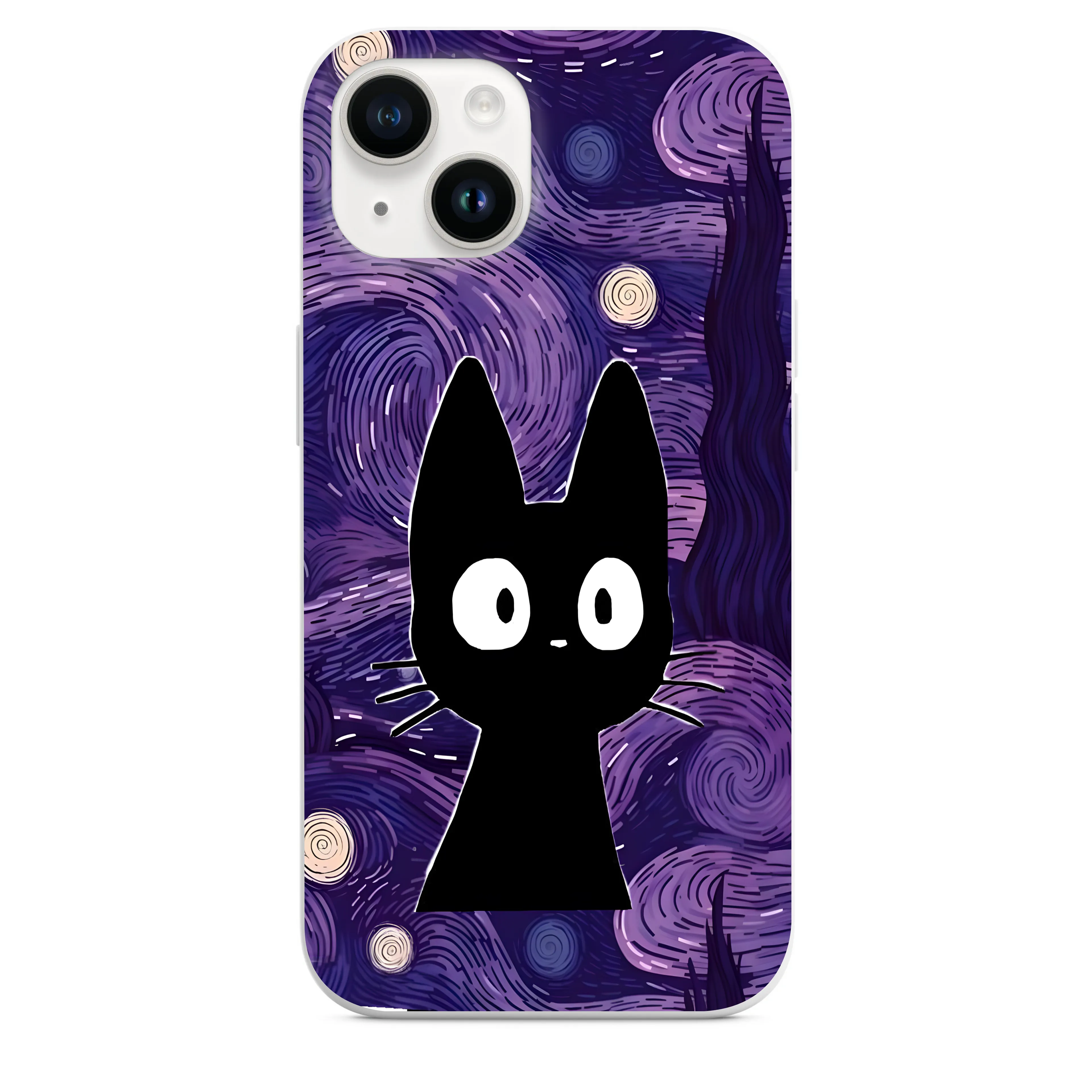 Kara Kedi Telefon Kılıfı