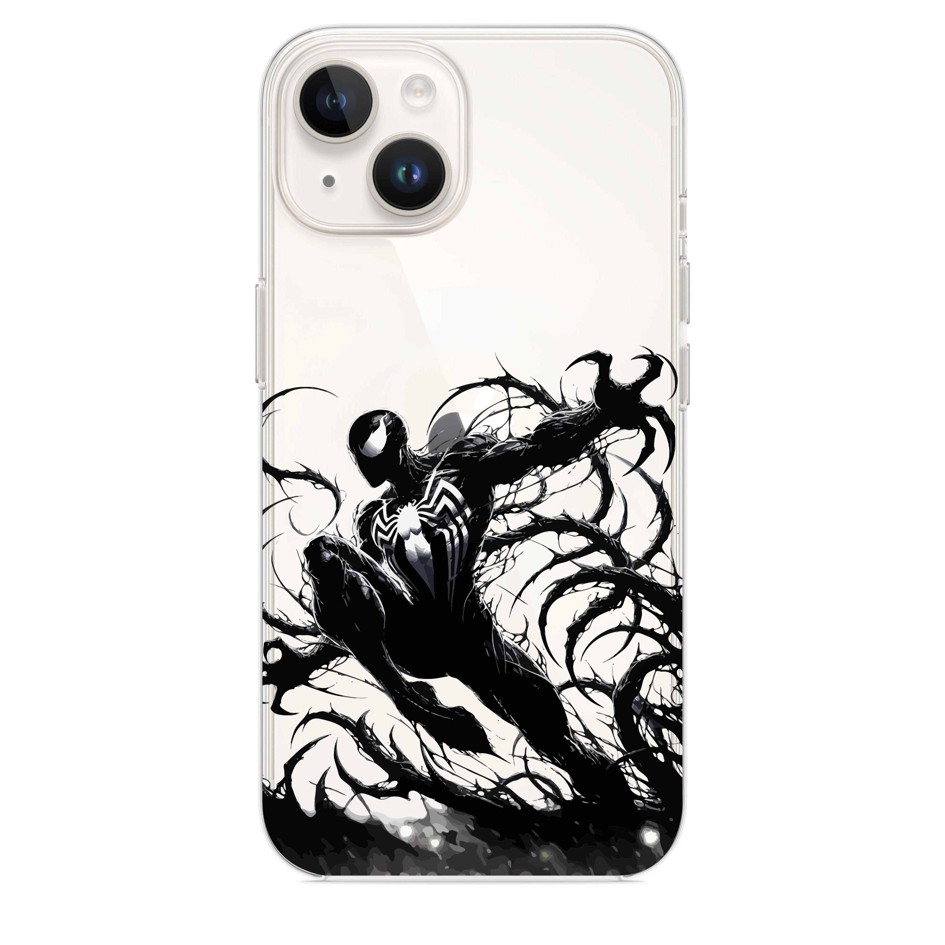 Black Spiderman Telefon Kılıfı