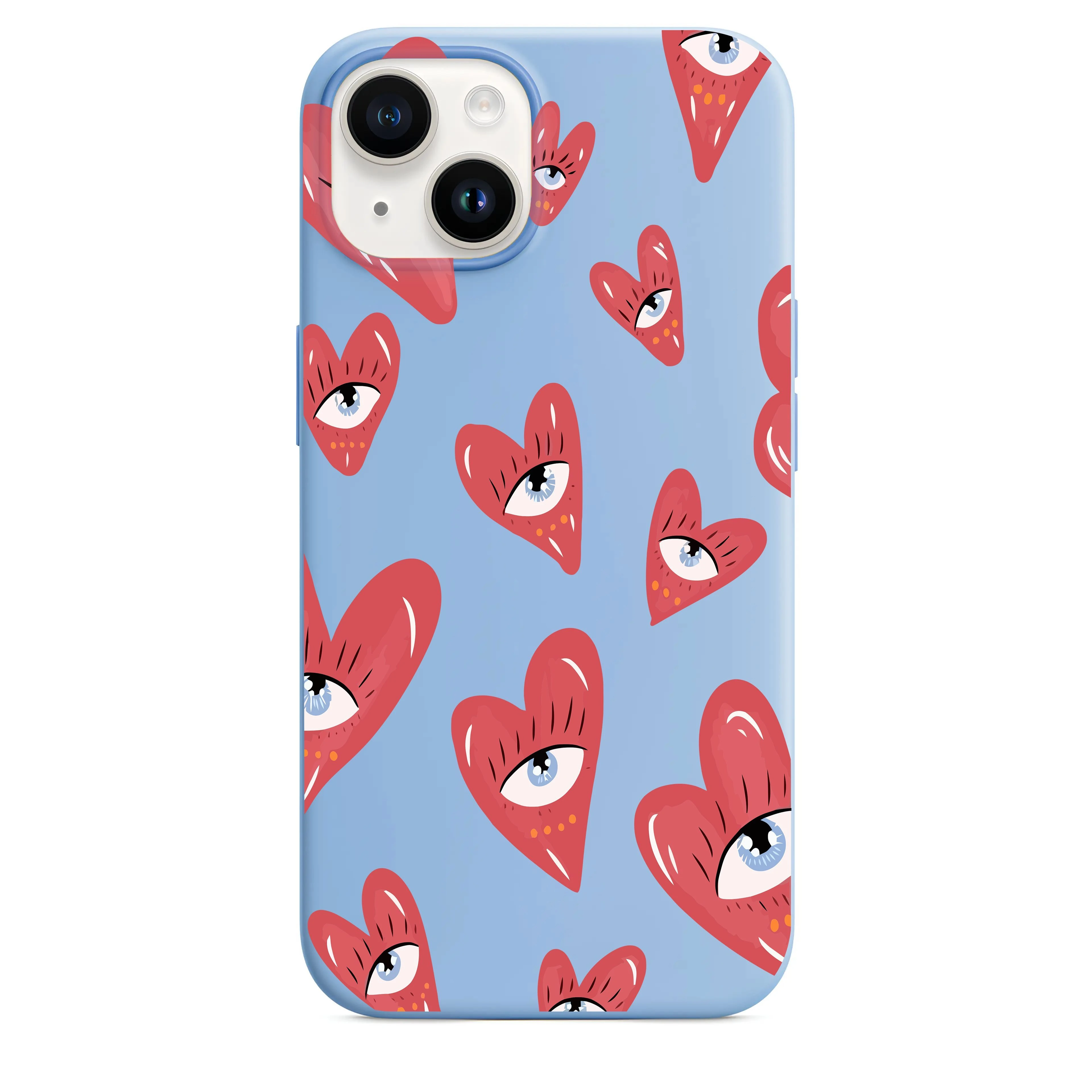 Kalp Gözler Telefon Kılıfı