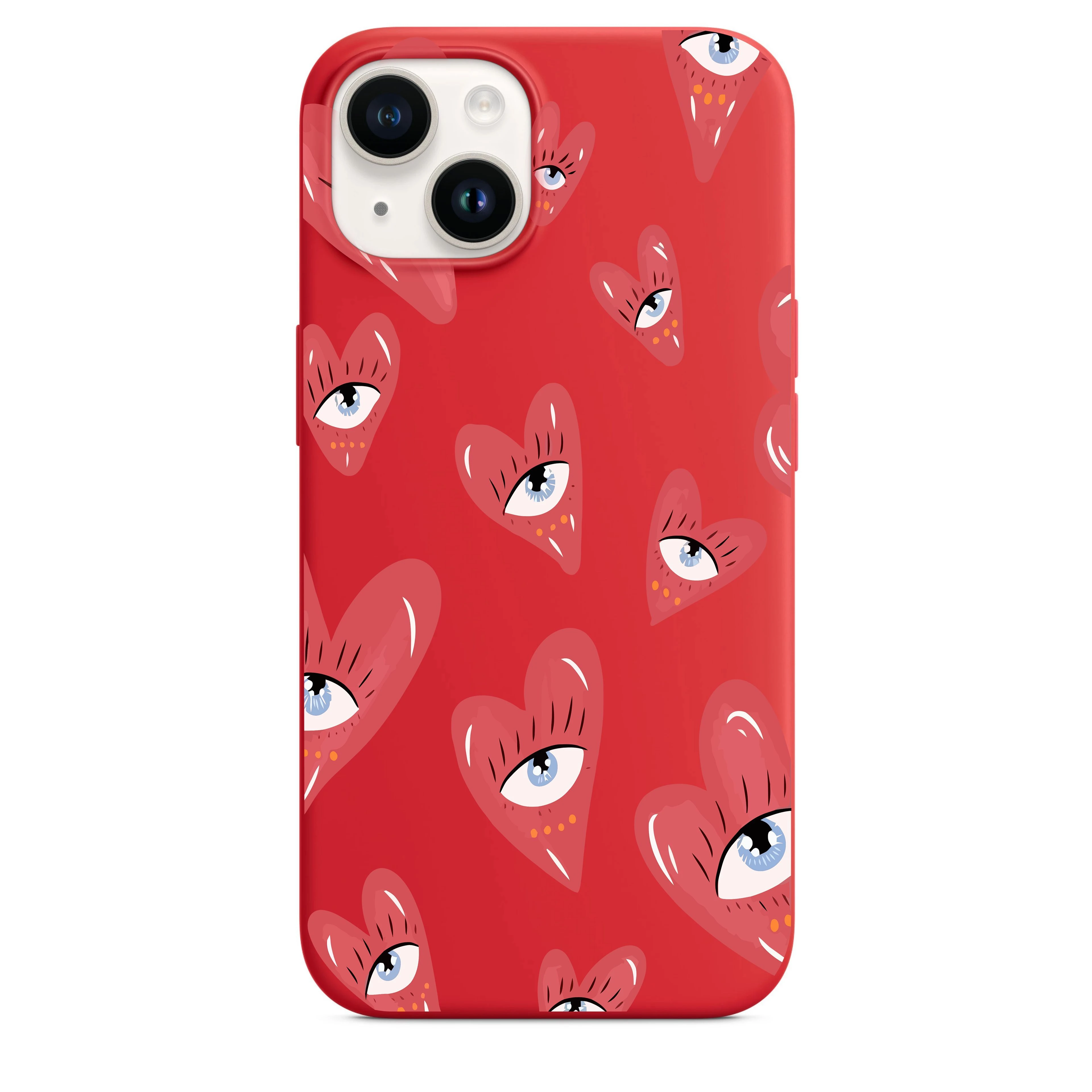 Kalp Gözler Telefon Kılıfı