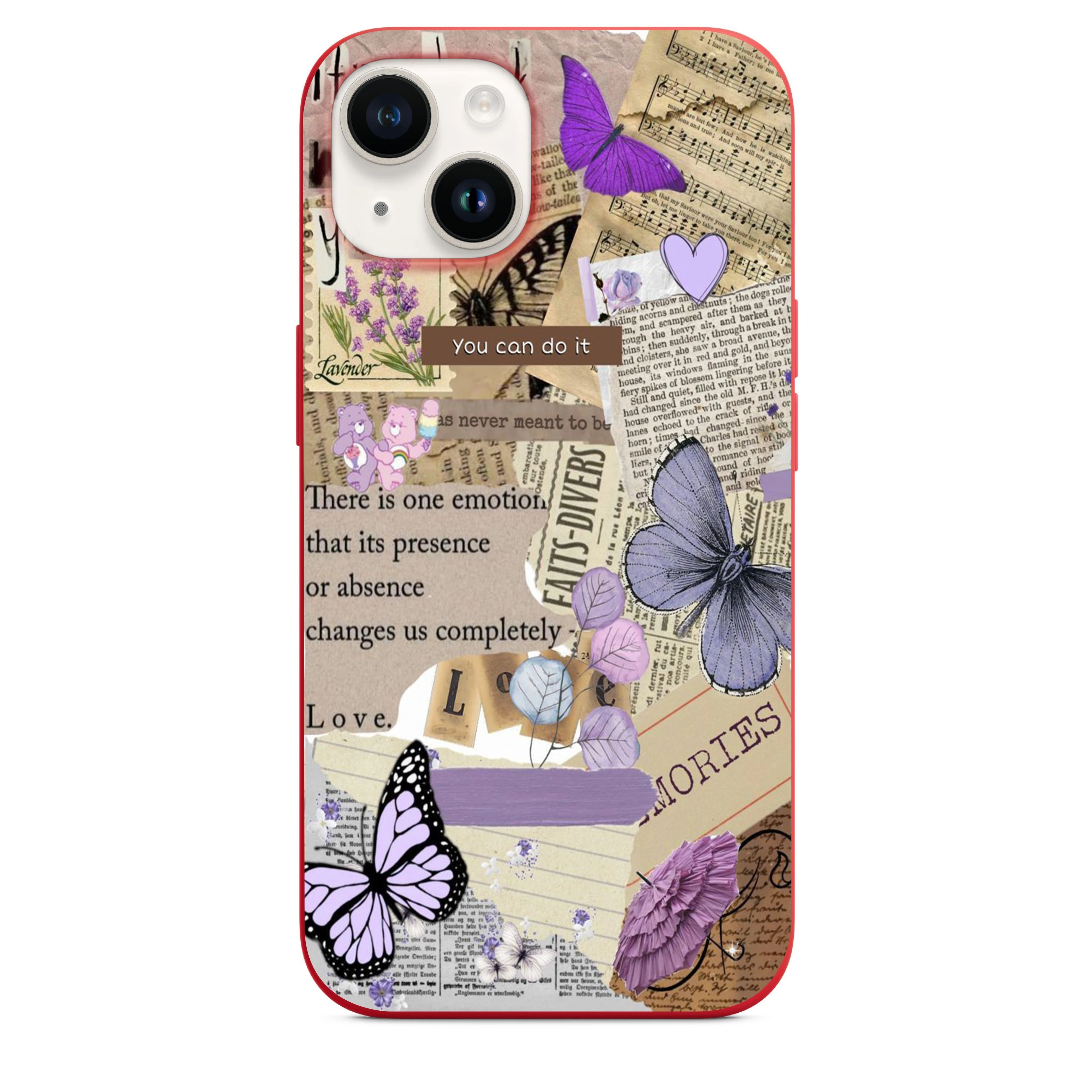 Kelebek Kolaj Telefon Kılıfı