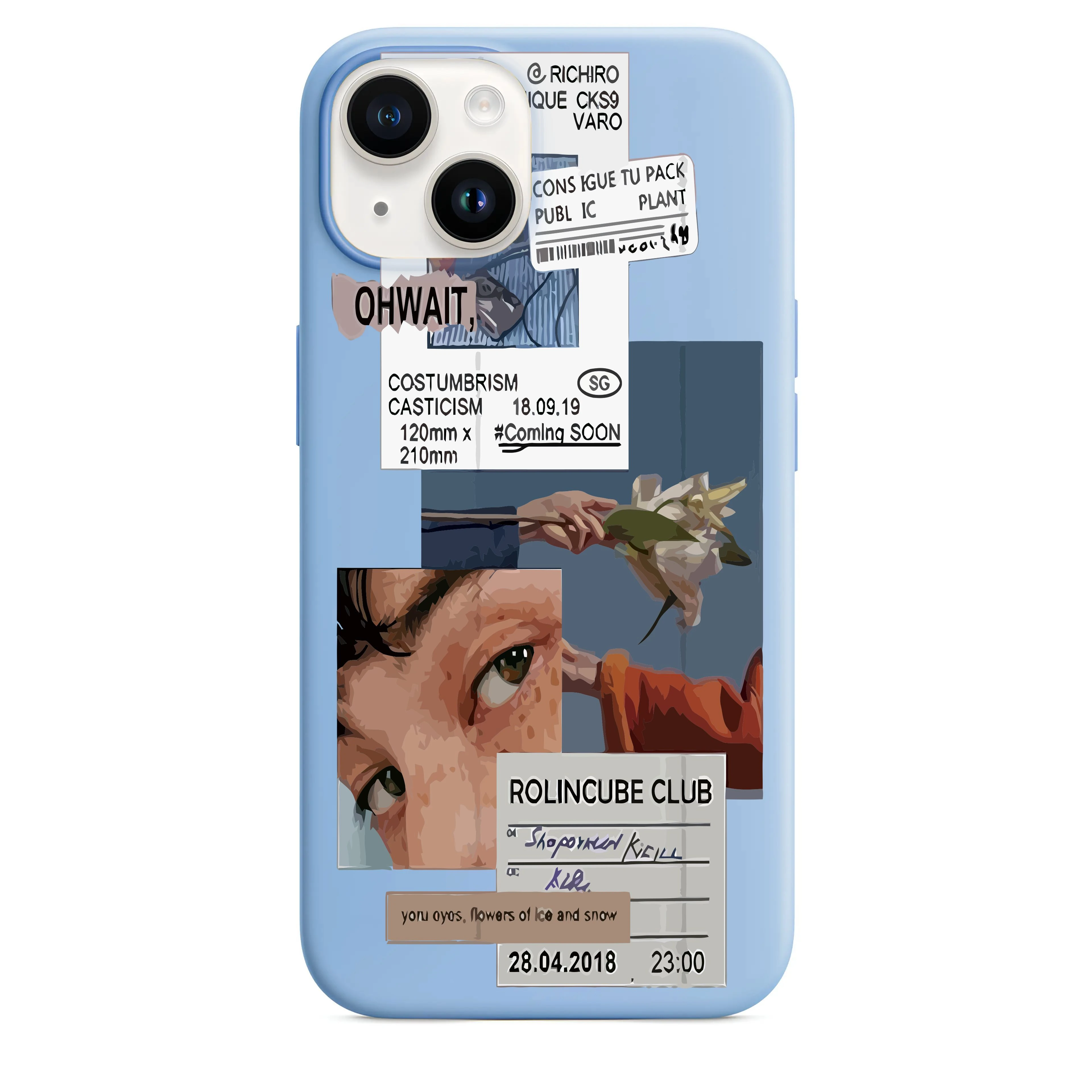 Kolaj Telefon Kılıfı