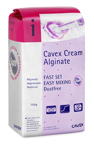 ALJİNAT (ALGINATE) ÖLÇÜ MADDESİ CAVEX CREAM ALJİNAT