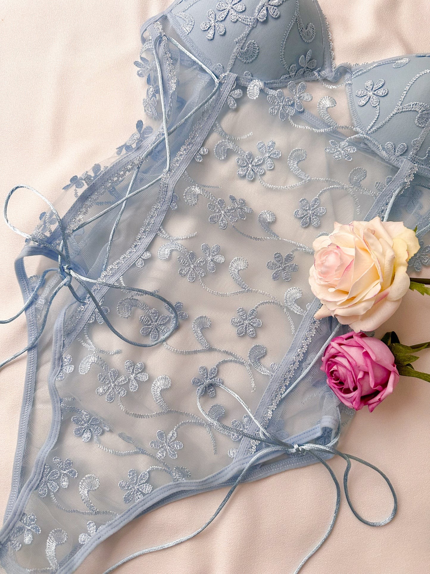 Baby Blue Bodysuit 