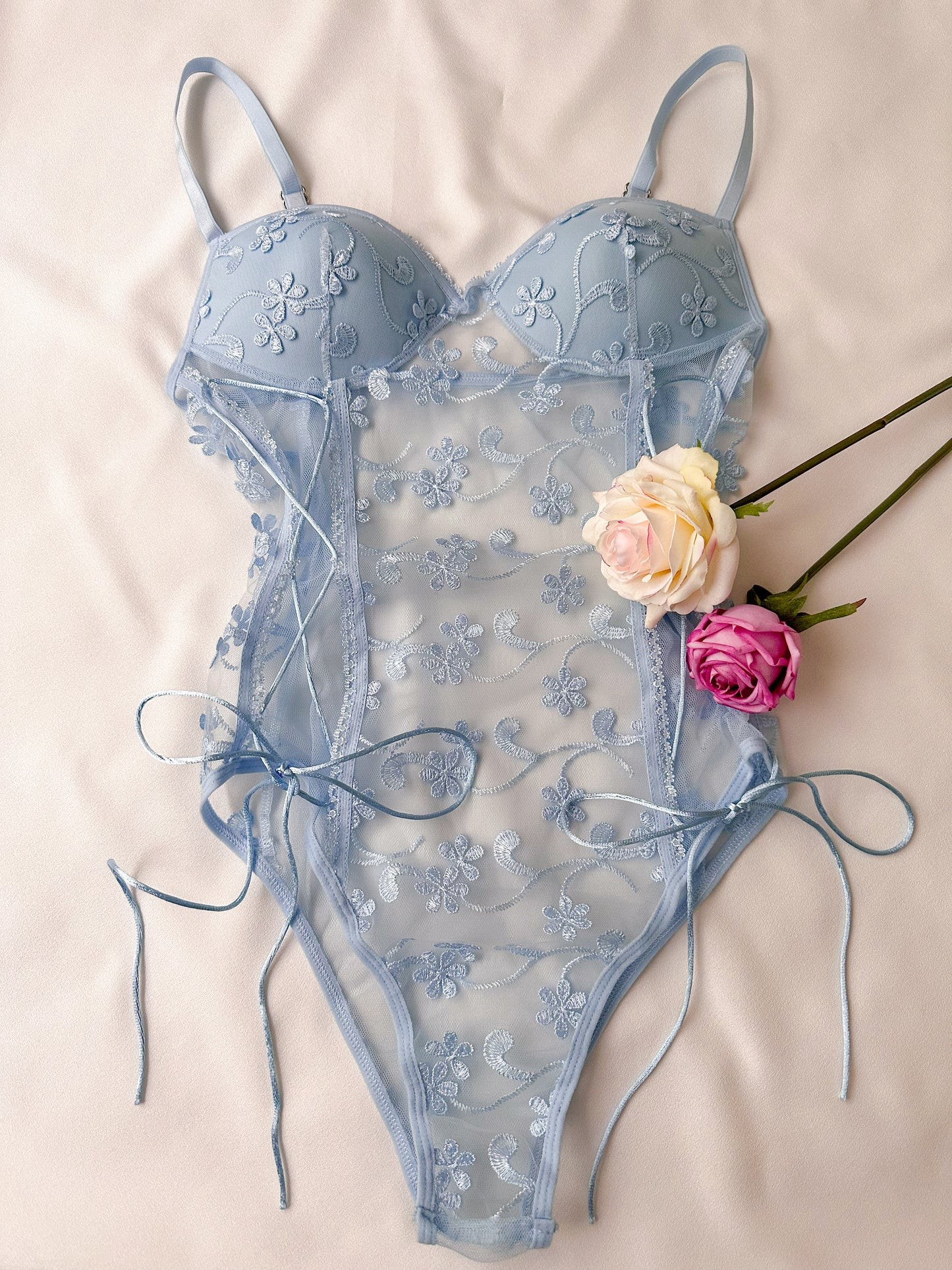 Baby Blue Bodysuit 