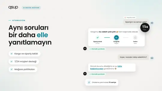 qsup.ai | AI Chatbot | Satışlarınızı Art ekran görüntüsü 2