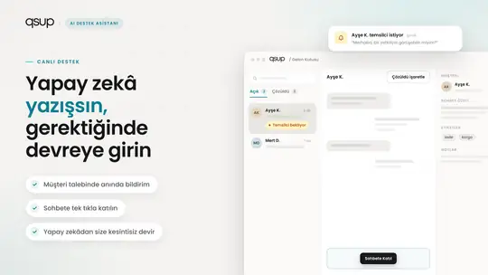 qsup.ai | AI Chatbot | Satışlarınızı Art ekran görüntüsü 4