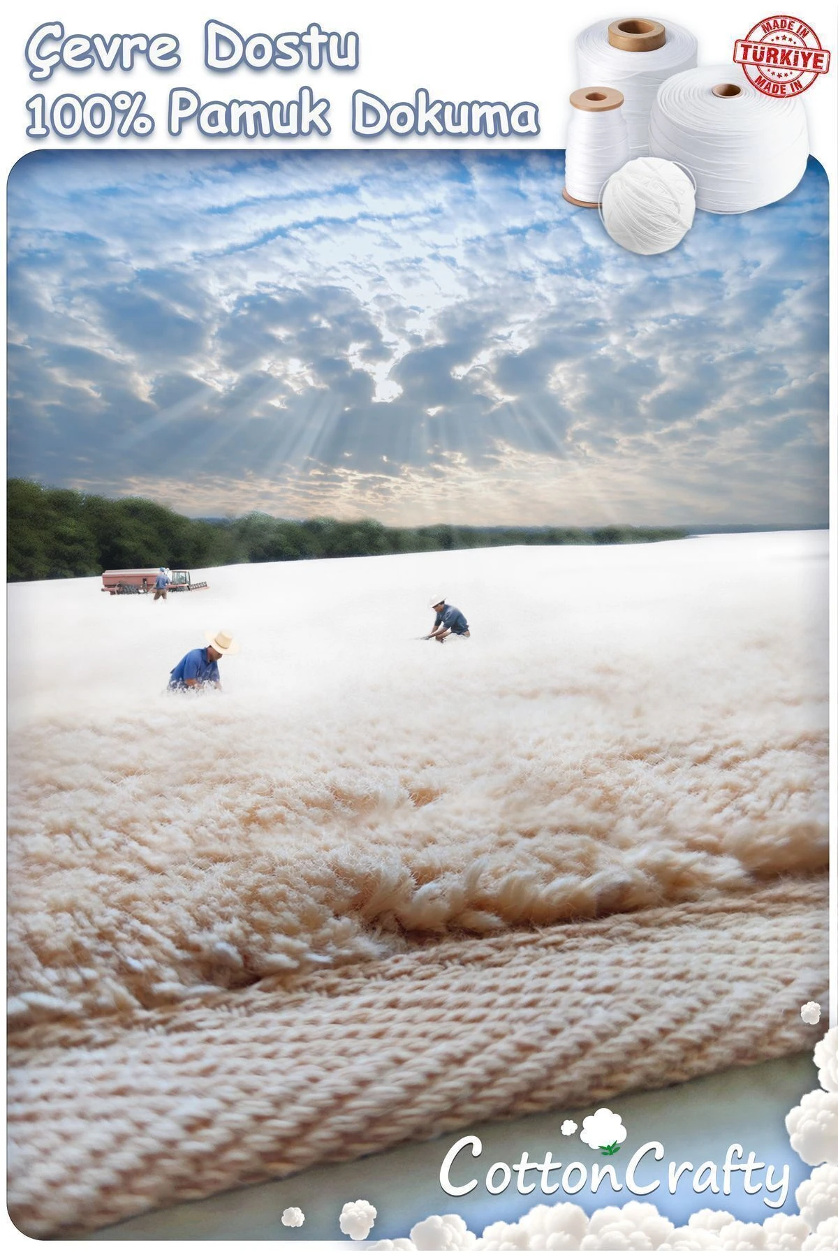 Pamuk Dokuma Su Emici Banyo Paspası VERA 60x50 Cm